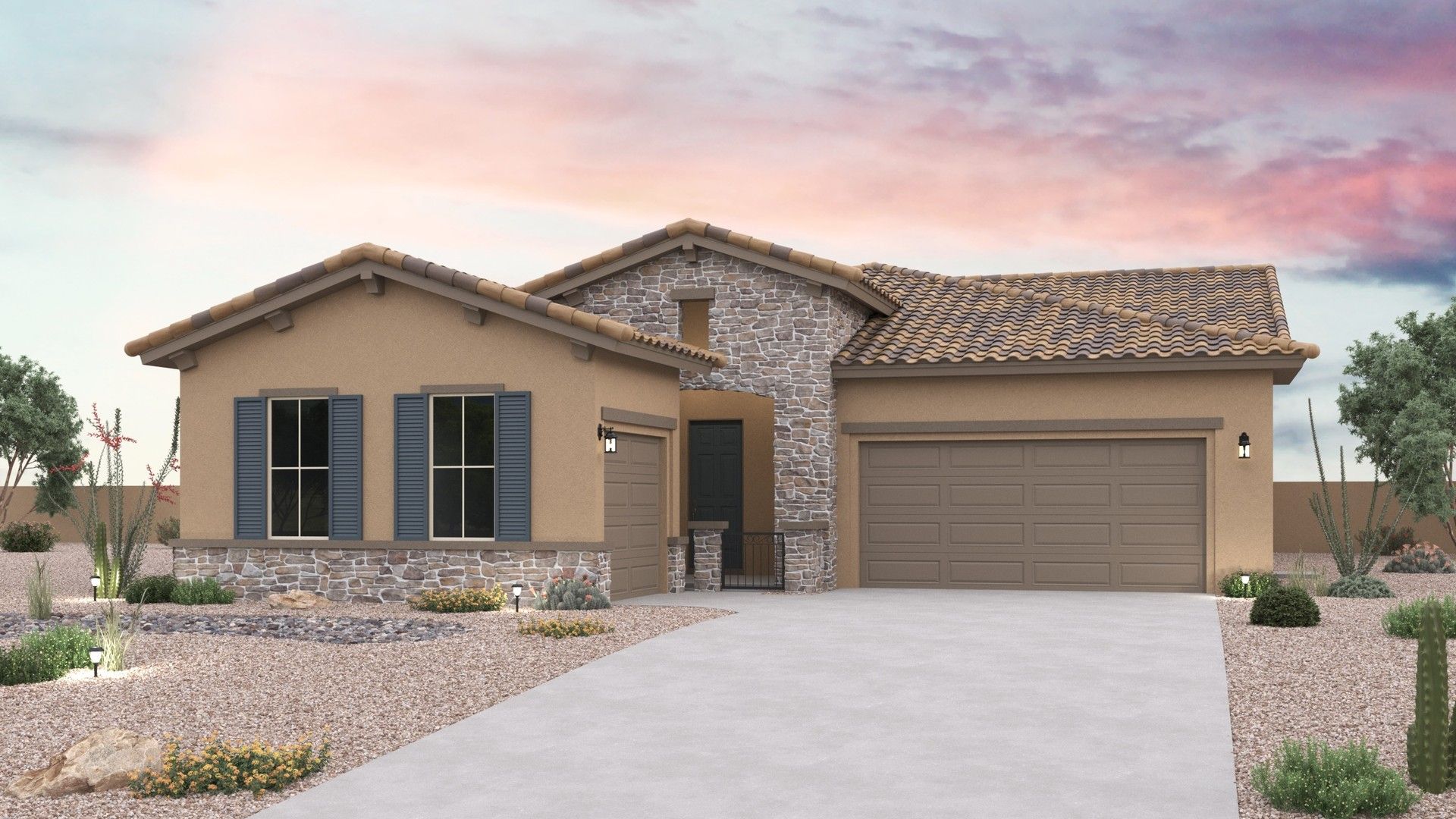 Elevation C – Tuscan