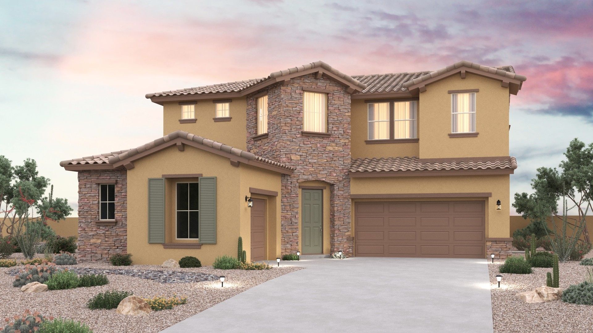 Elevation C – Tuscan