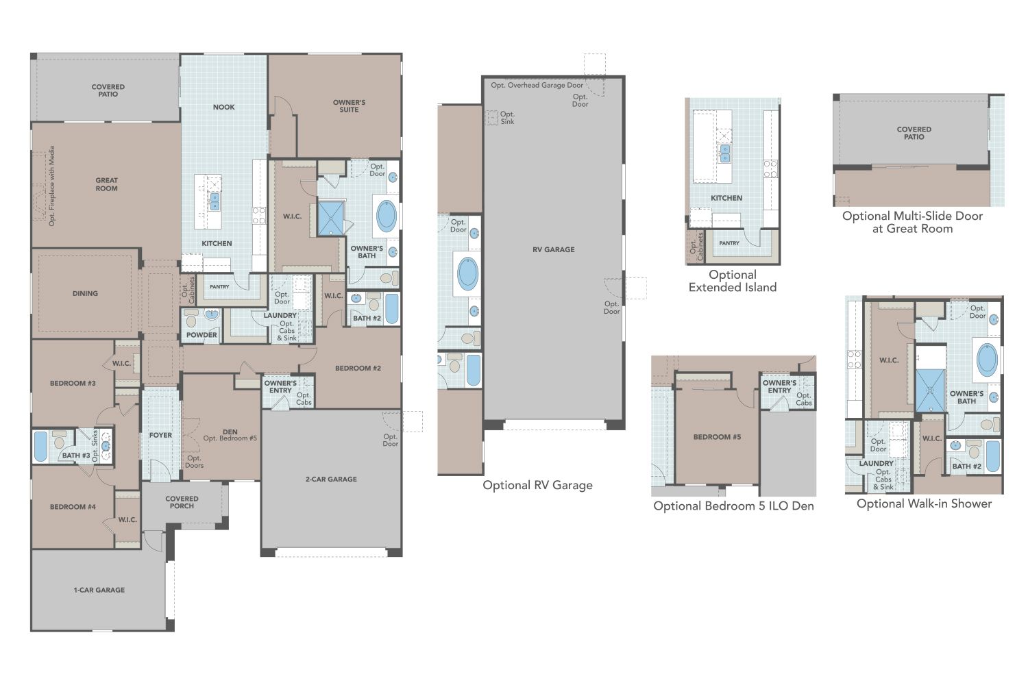 Discover luxury residential design with elegant architecture in this single-family home's floor plan.