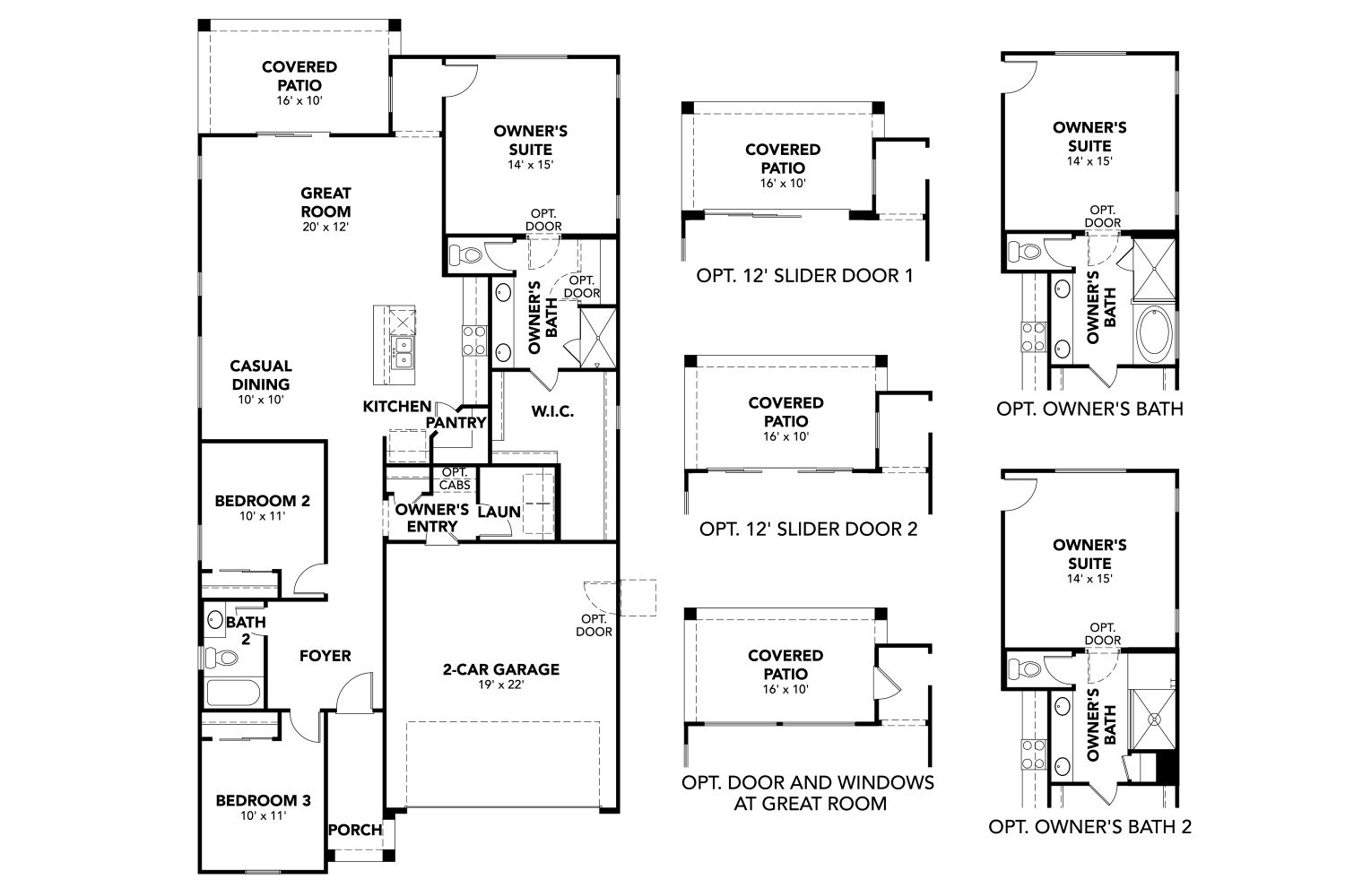 Discover the luxury of thoughtful residential design with this 3-bed, 2-bath single-family home architecture.