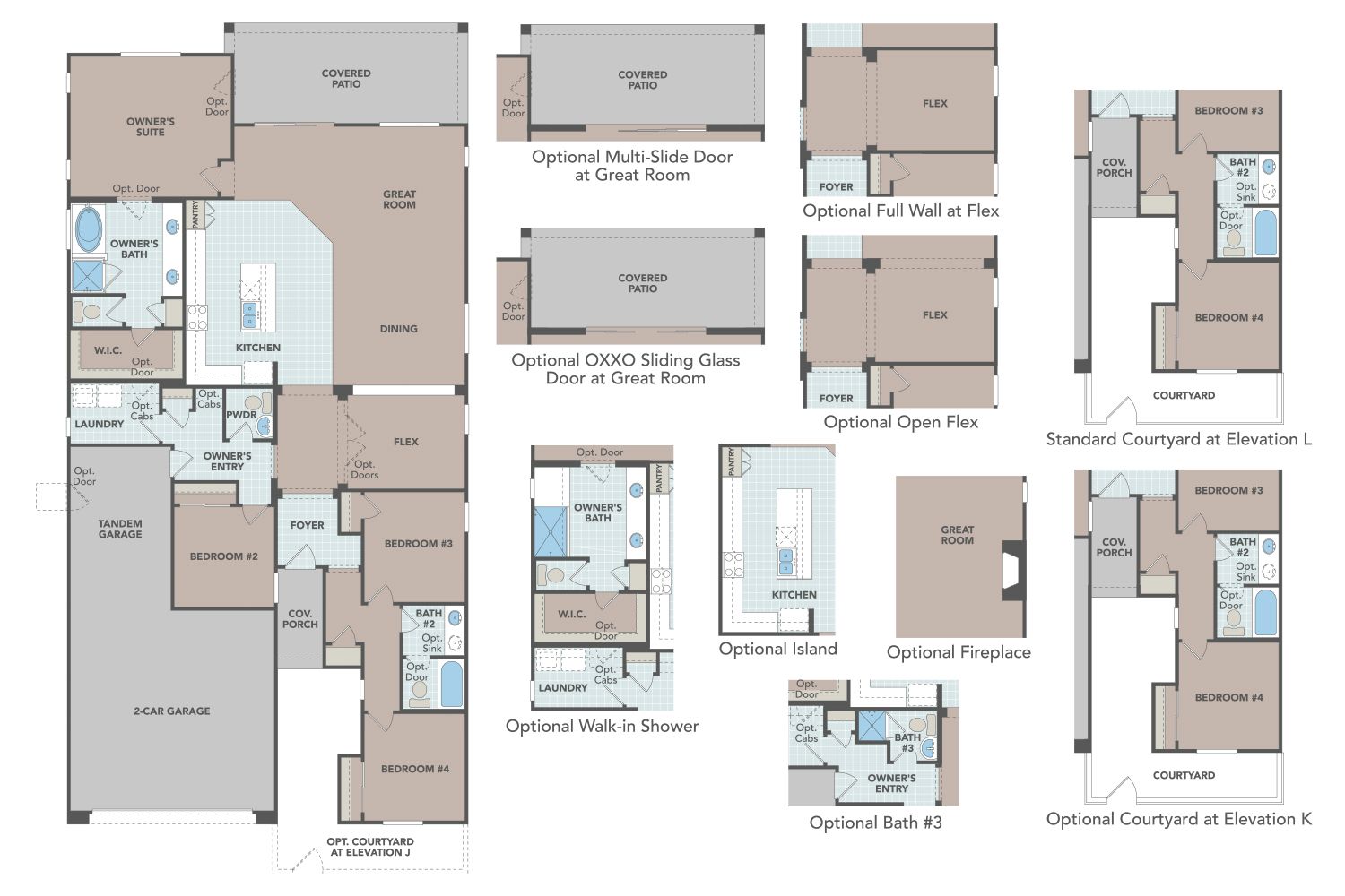 Luxurious single-family home design featuring advanced architectural elements.