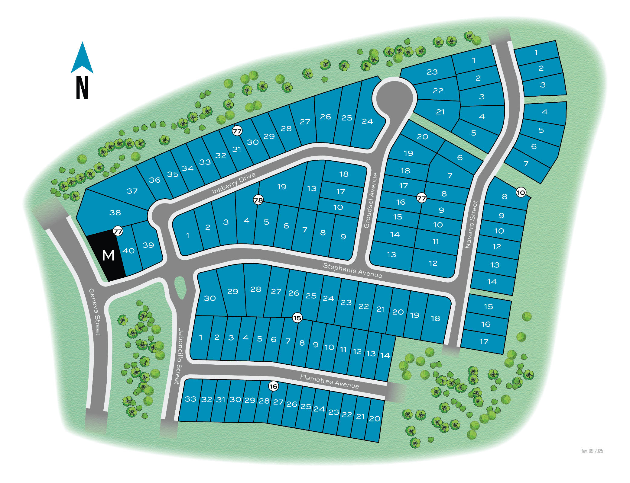 Mapa de la Comunidad