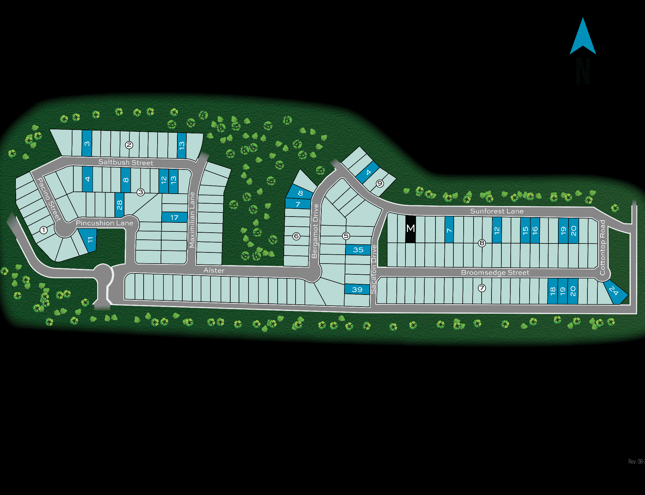 Mapa de la Comunidad