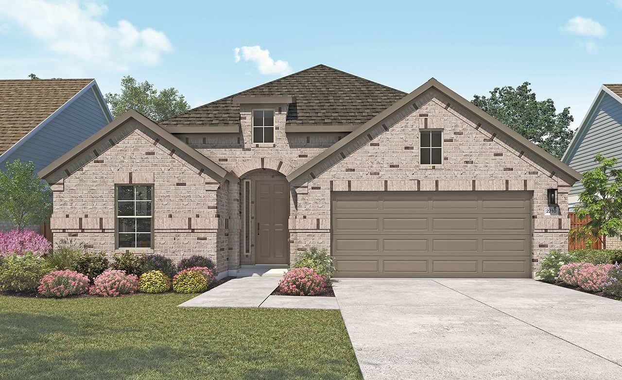 Oleander - Green Oaks Preserve: Arlington, Texas - DRB Homes