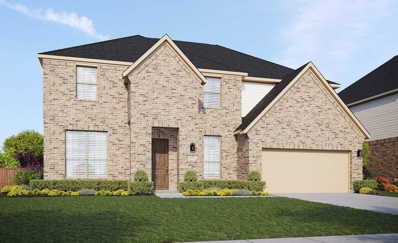 Brown - Ridge Crossing: Waxahachie, Texas - DRB Homes