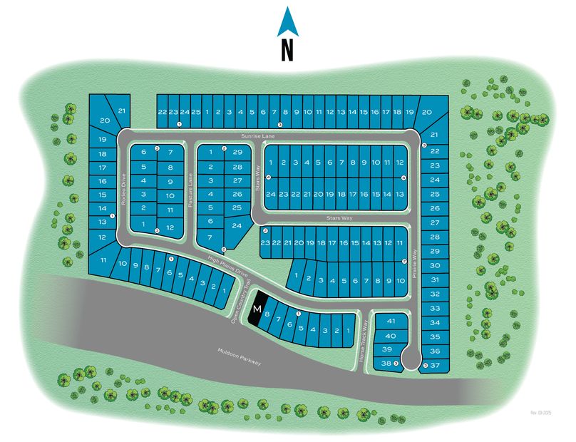 Mapa de la Comunidad