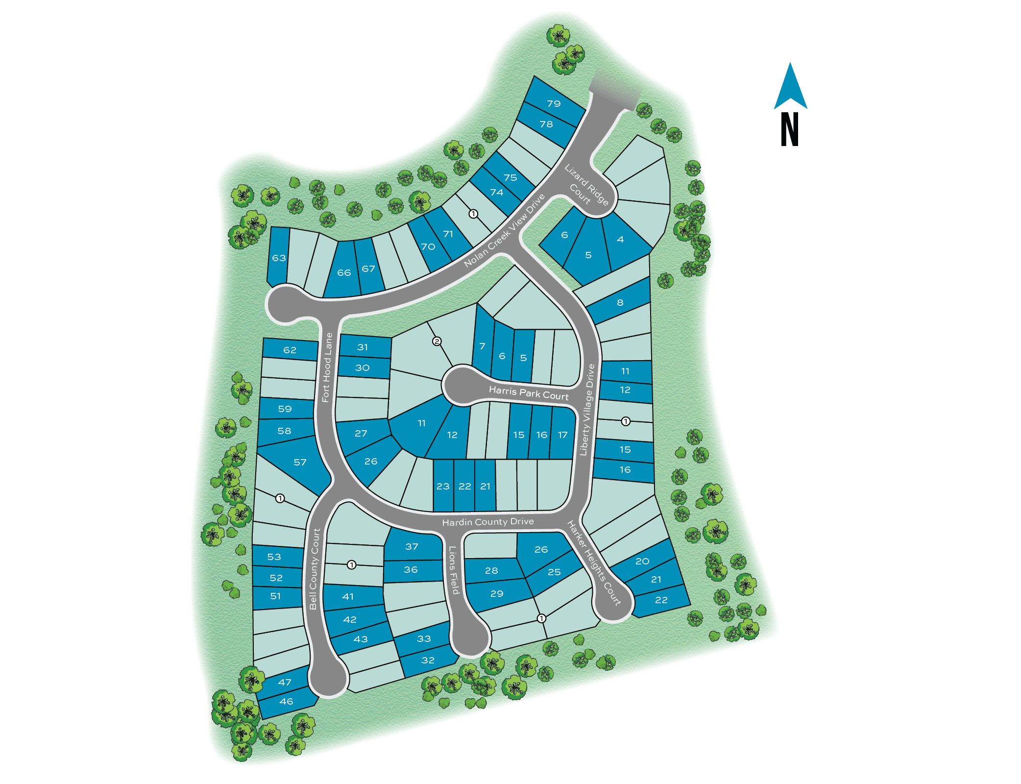 Mapa de la Comunidad