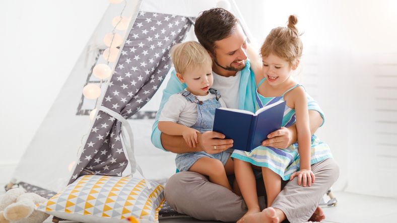 Features a chic playroom in Bridgeland Central, Cypress with elegant starry tent and cozy family ambiance.