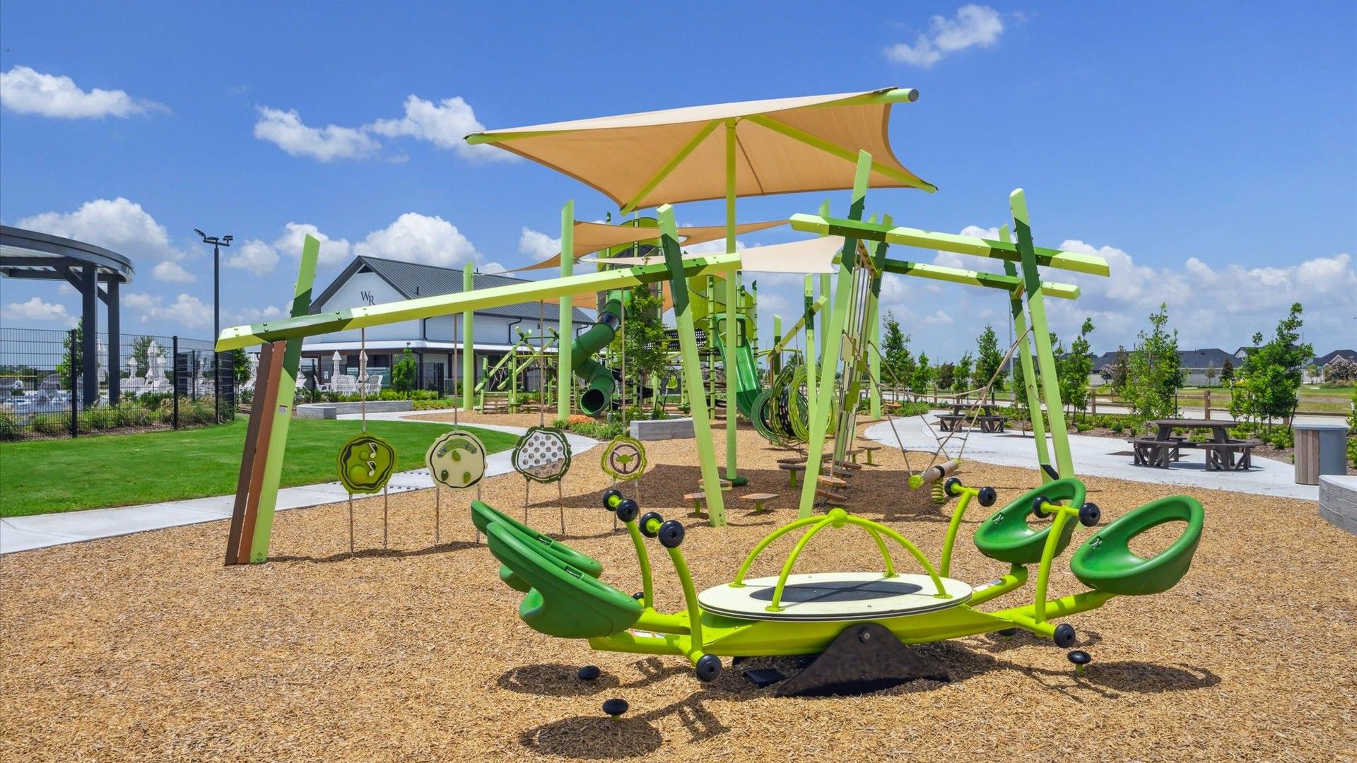 Experience upscale living with innovative playground features in Westland Ranch. Ideal for family recreation.