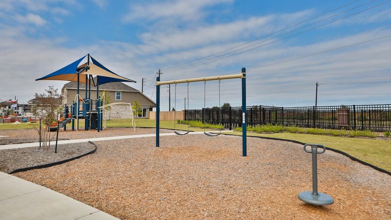 Swing Set and Playground Equipment at Beamer Villas Community Park