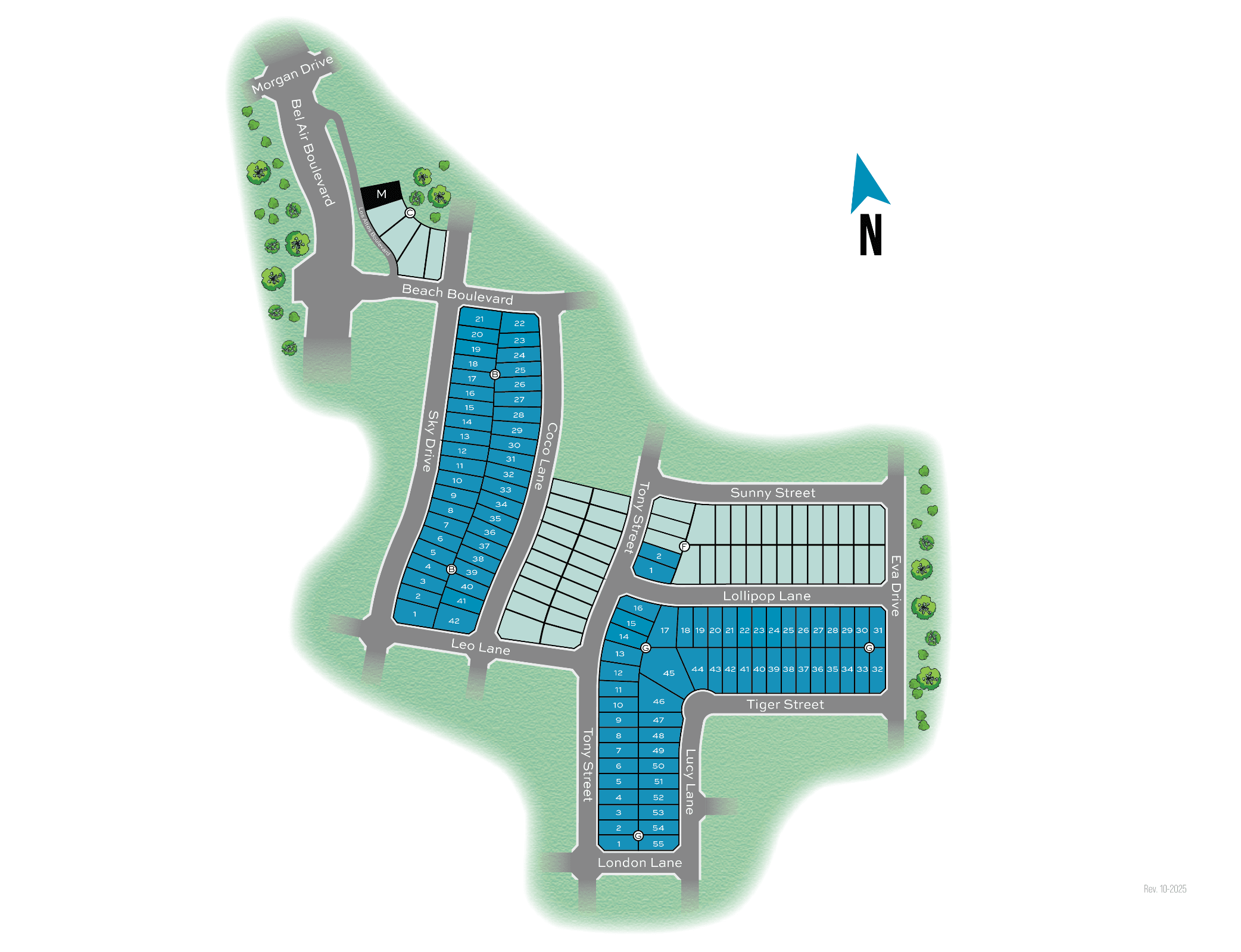 Mapa de la Comunidad
