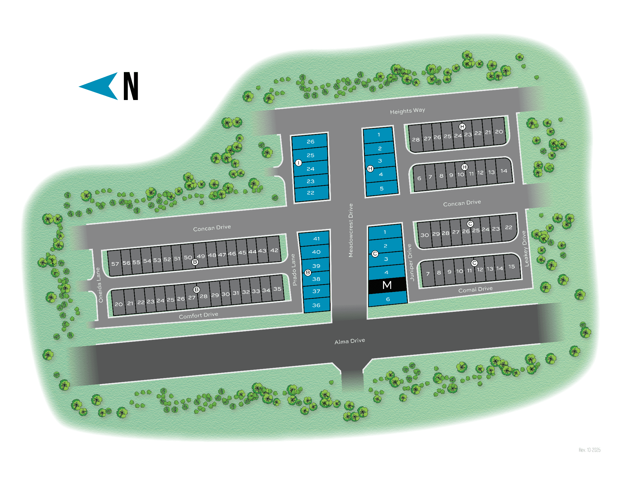 Mapa de la Comunidad