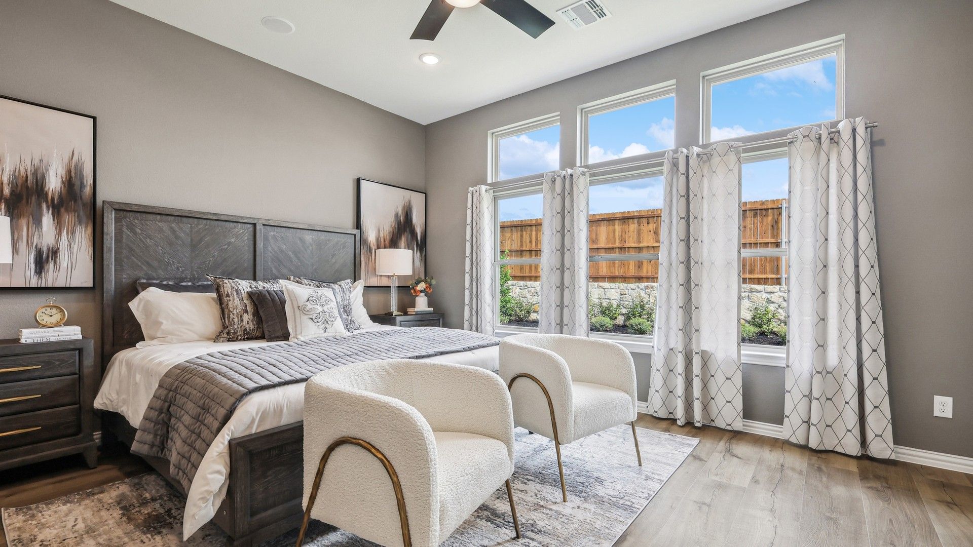 Revel in Churchill's refined charm with hardwood floors, sophisticated decor, and ample natural light.