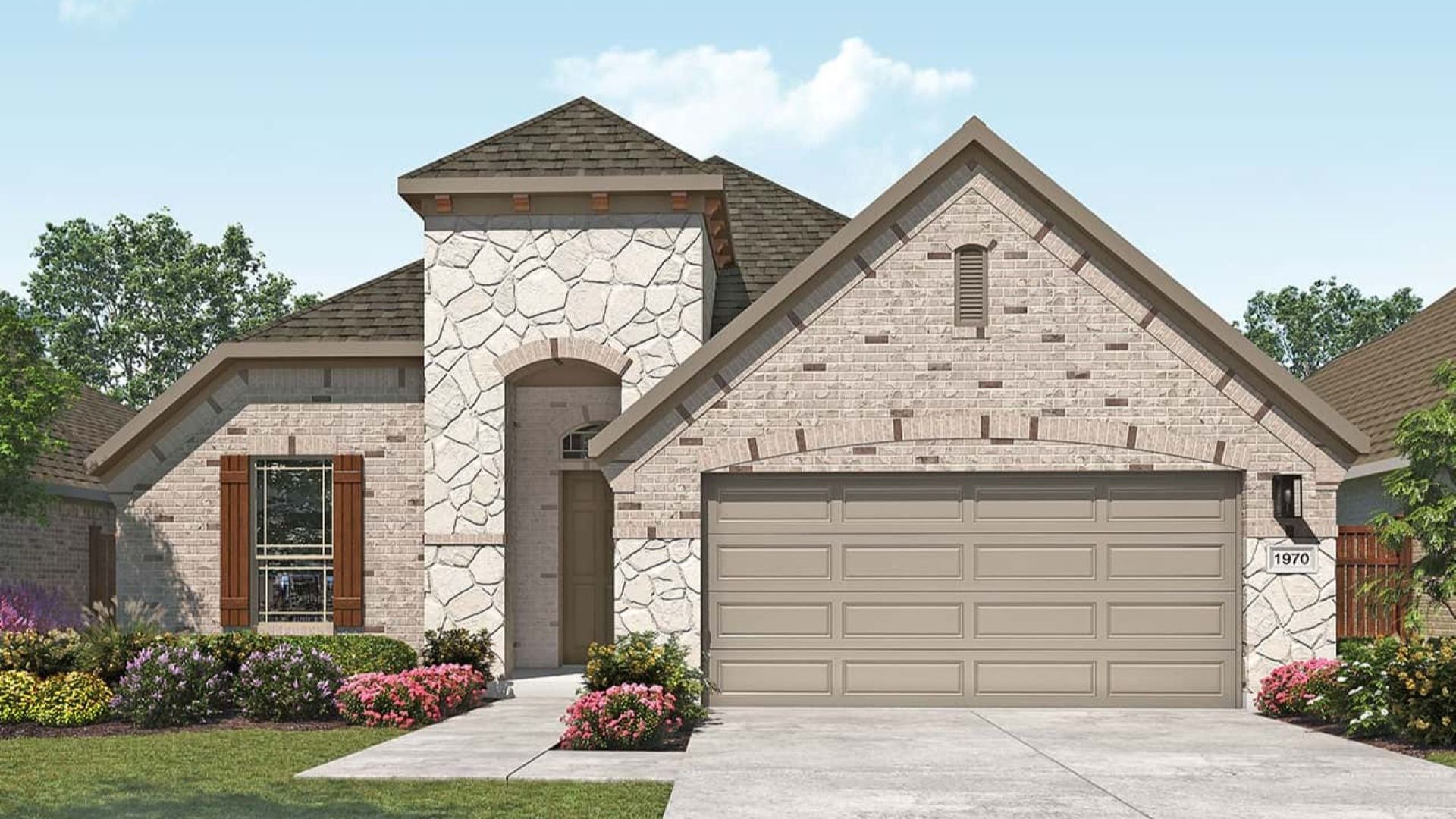 Palm - Aldeana: Rosharon, Texas - DRB Homes