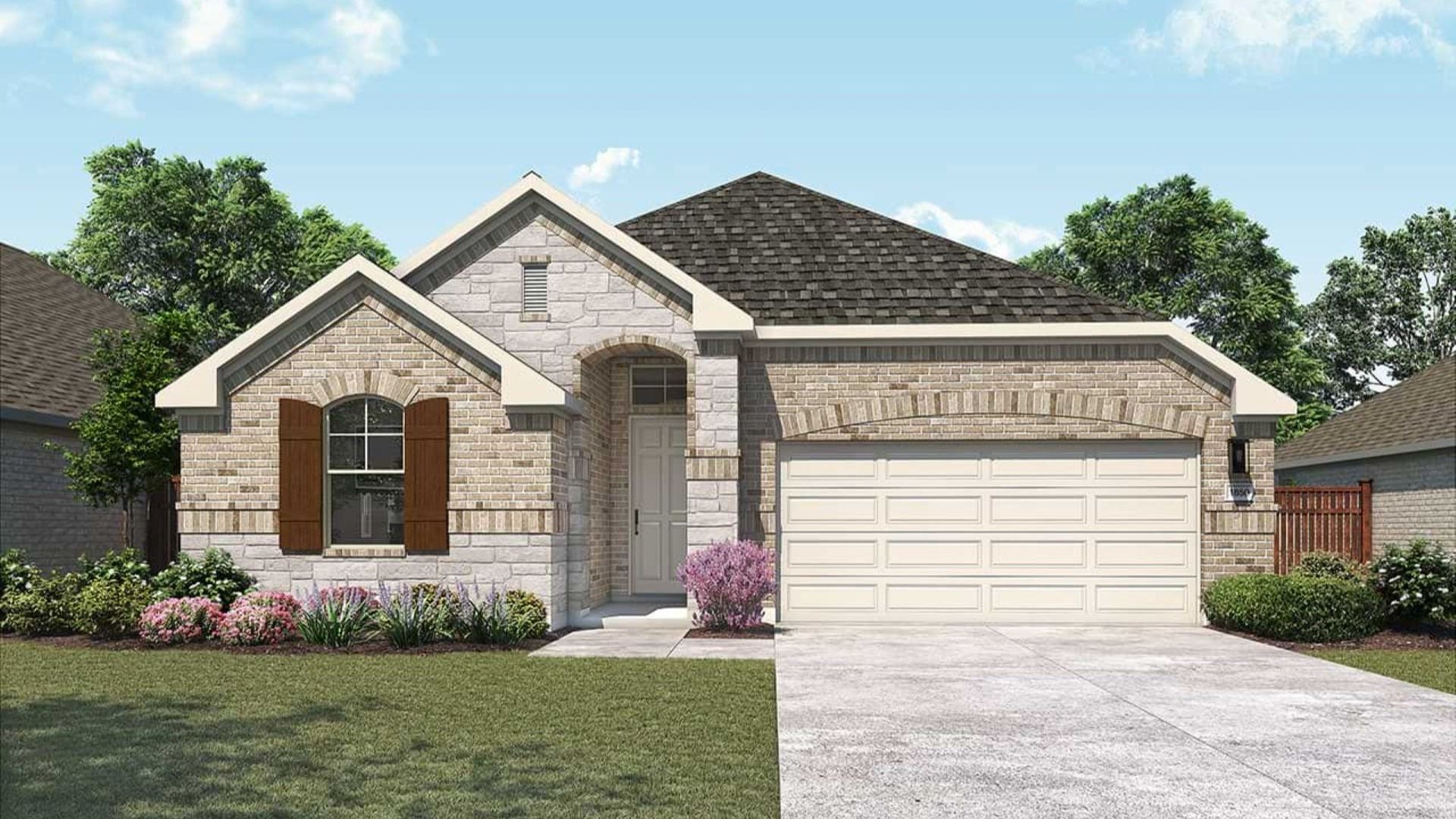 Mahogany - Beamer Villas: Friendswood, Texas - DRB Homes