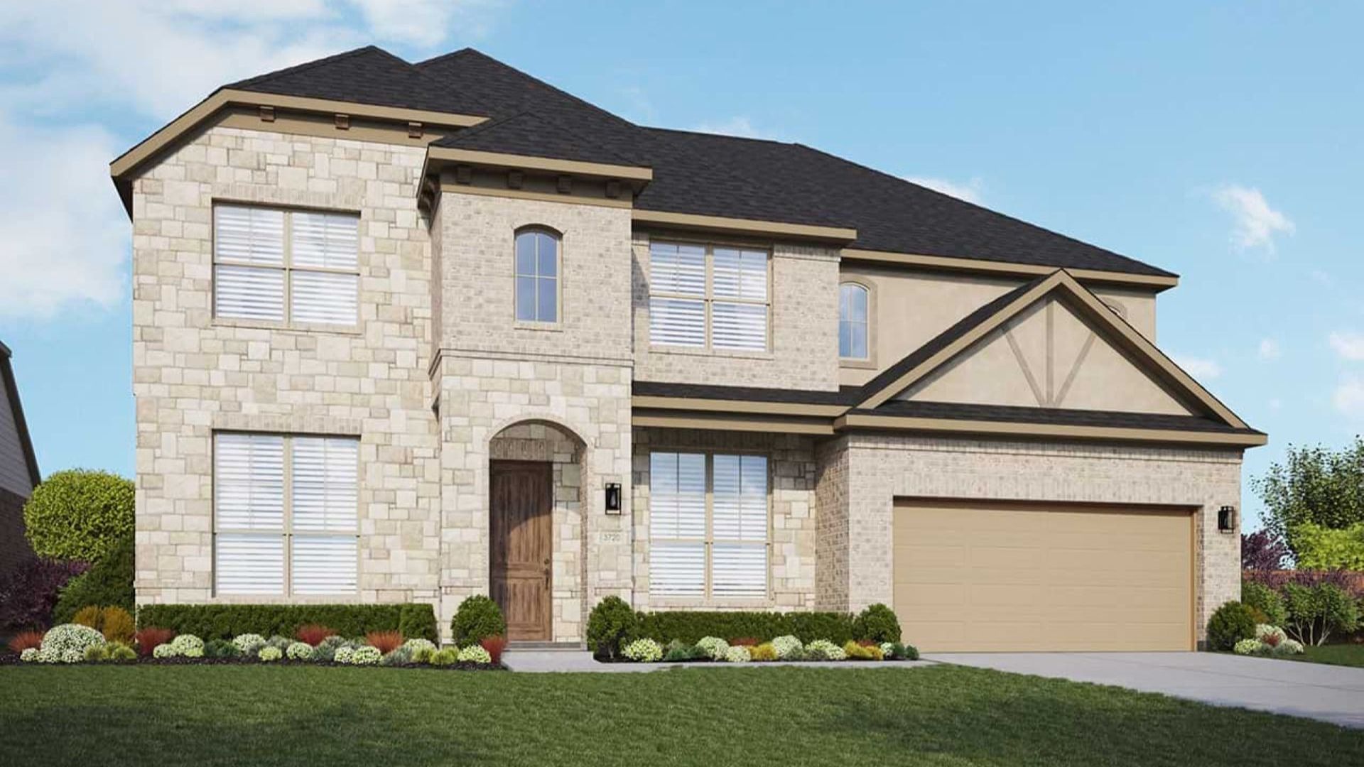 Brown - Brookewater: Rosenberg, Texas - DRB Homes