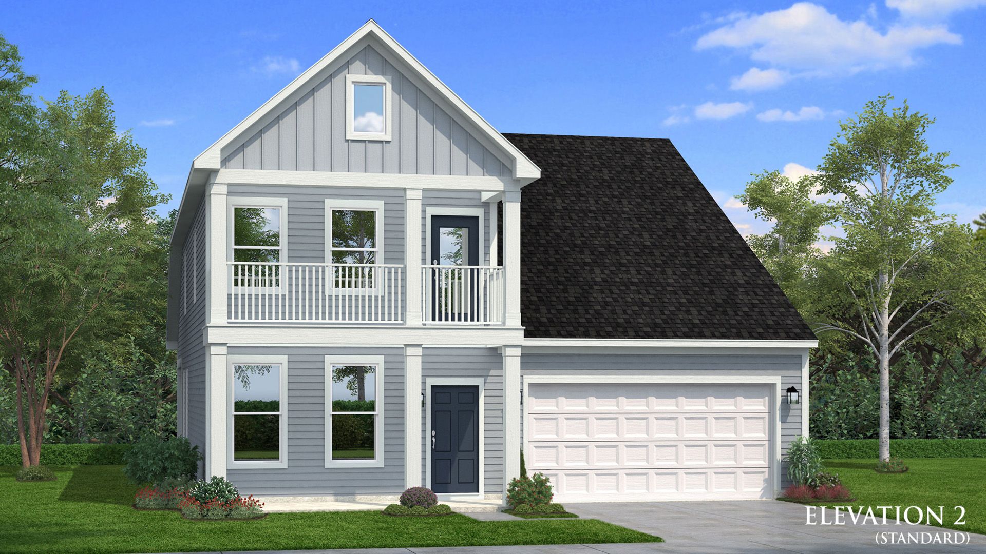 Exterior Elevation Rendering