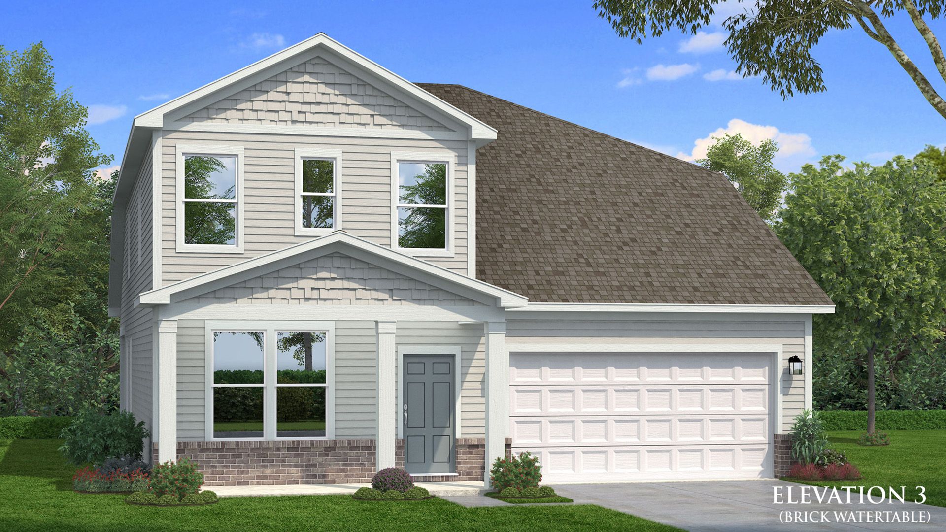 Exterior Elevation Rendering