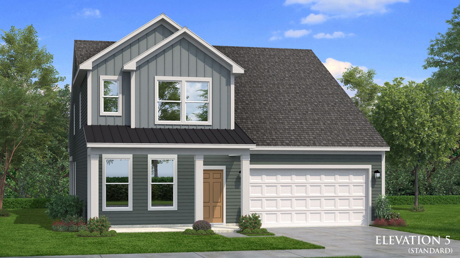 Exterior Elevation Rendering