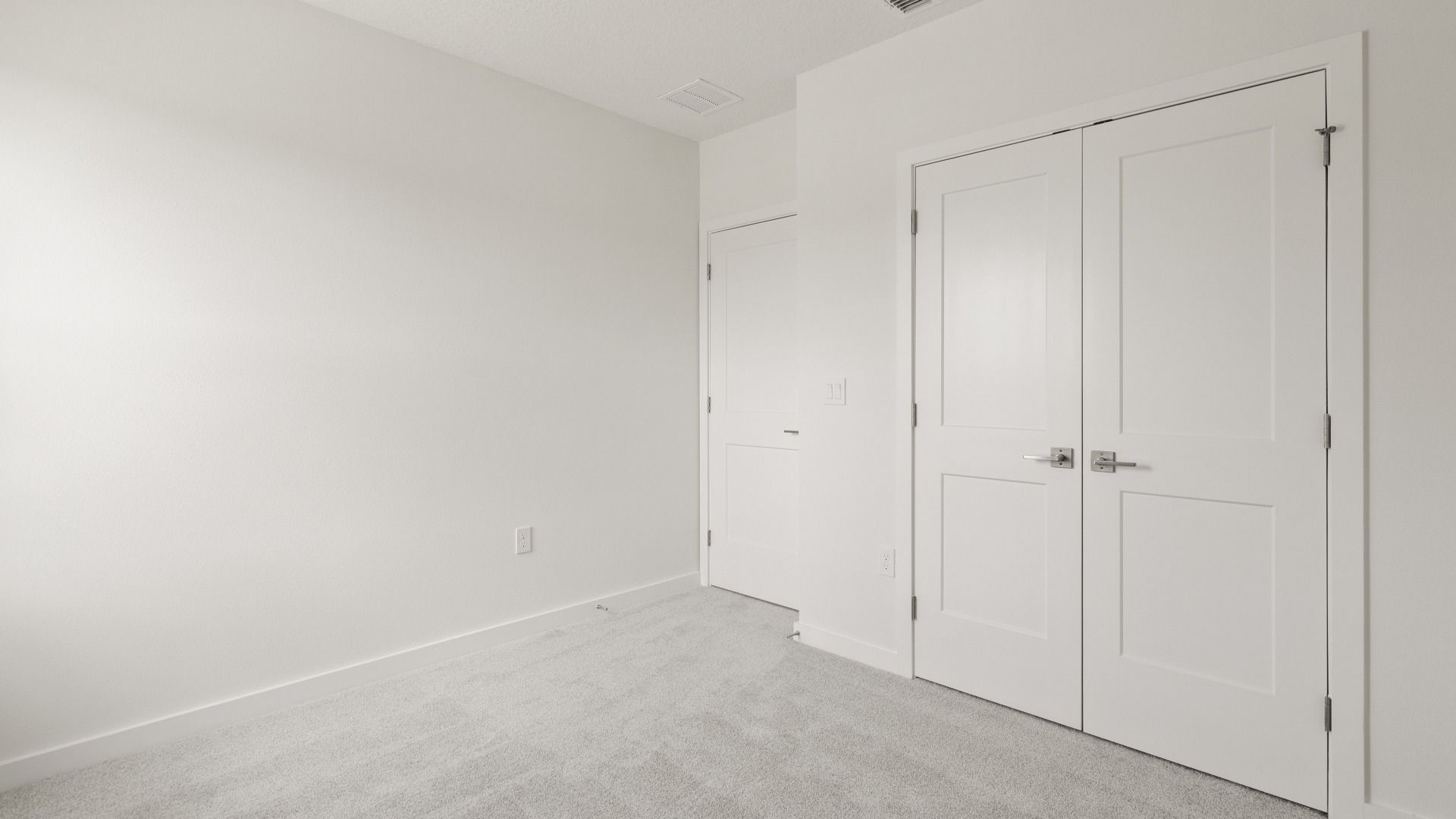 Second Bedroom with spacious closet in the Flagler by DRB Homes in Hamilton Bluff