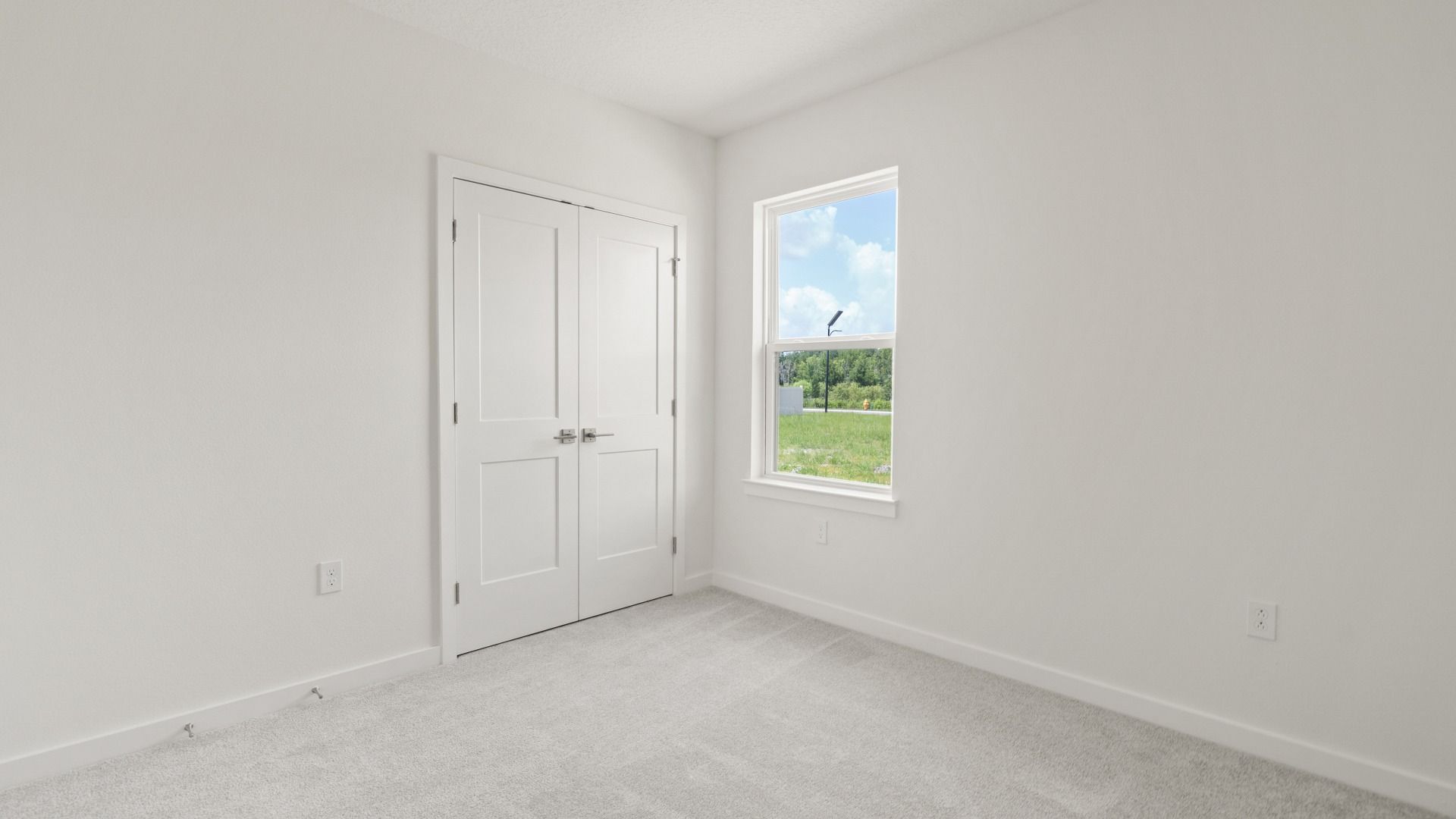 Third Bedroom in the Flagler floorplan by DRB Homes located in Hamilton Bluff.
