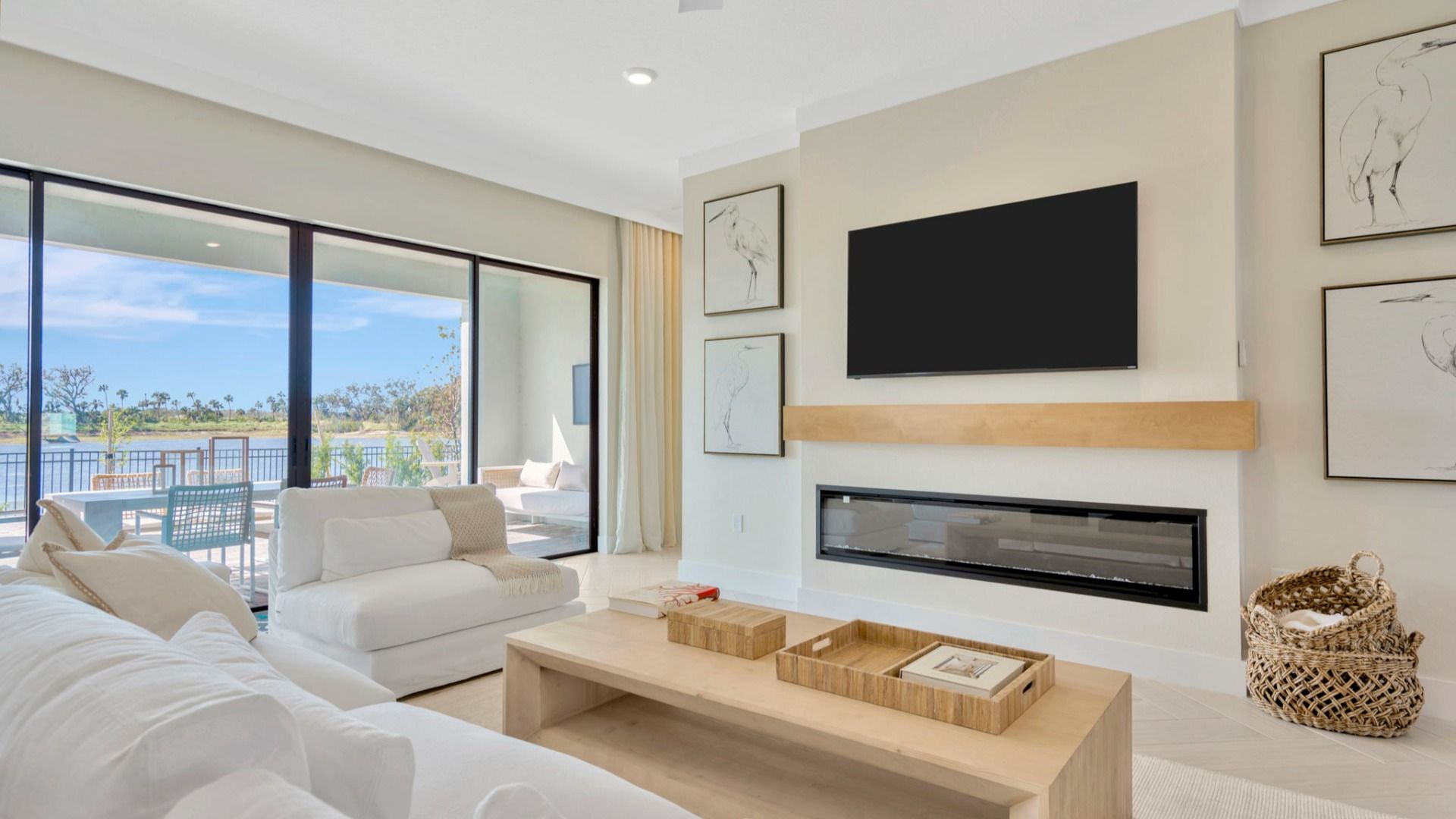 The Living Room of another Grand Sabal Model which is available at Serengeti.