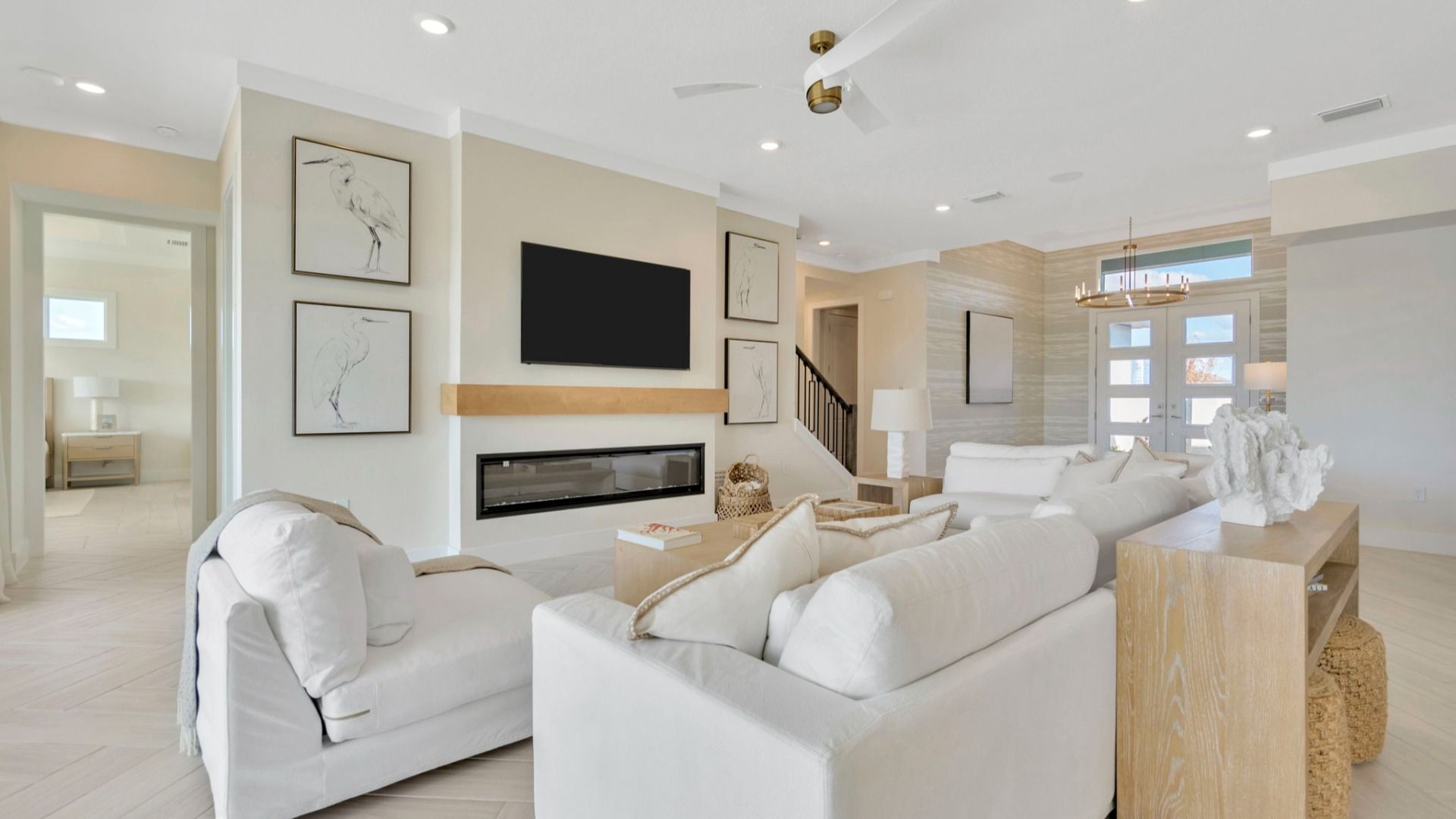 The Living Room of another Grand Sabal Model which is available at Serengeti.