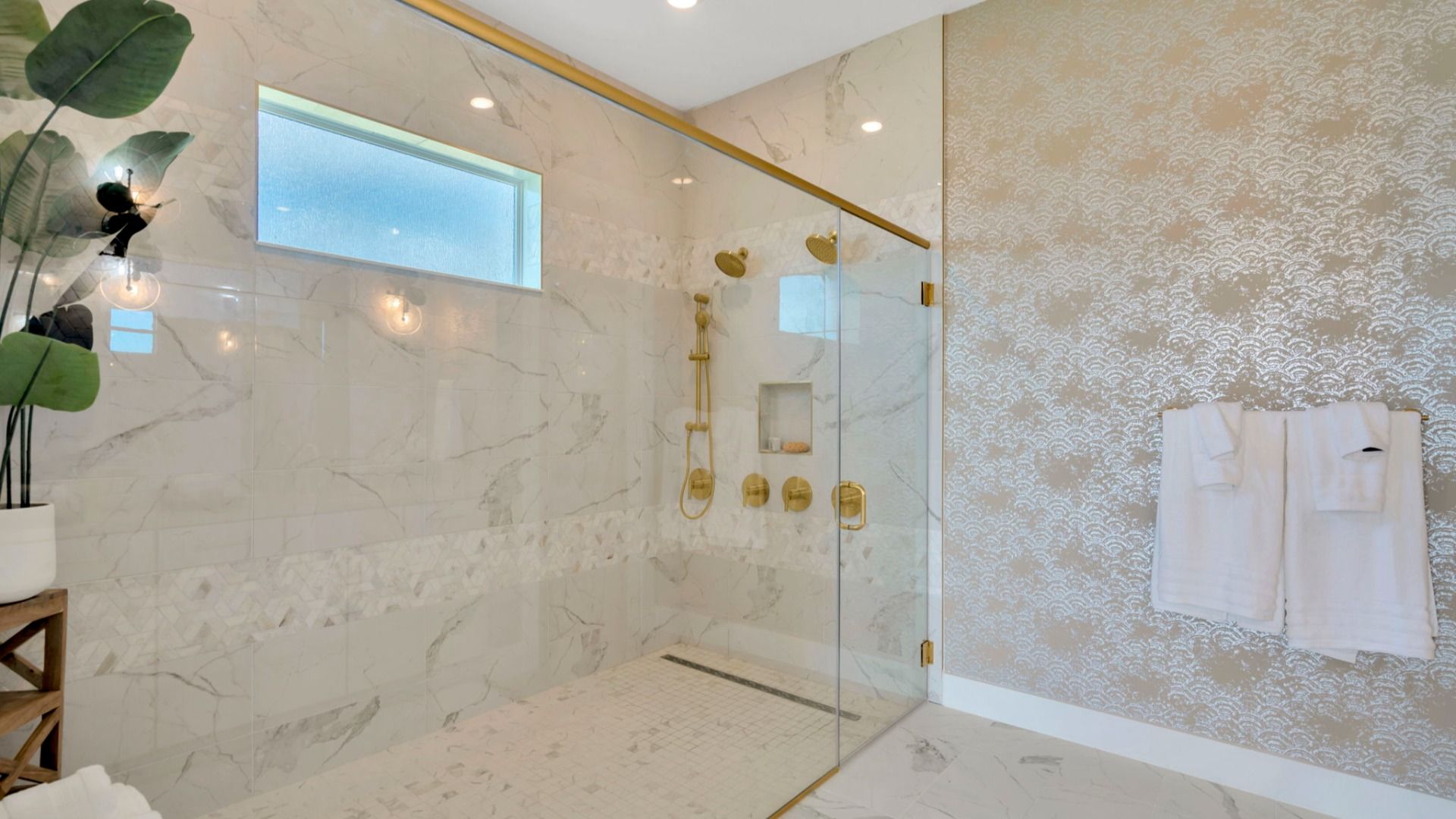The Primary Bathroom of another Grand Sabal Model which is available at Serengeti.