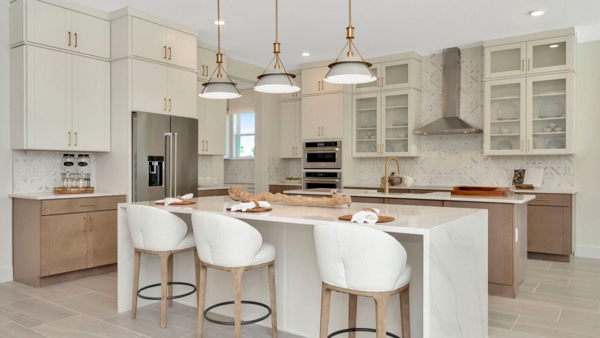 The Extended Kitchen in the Sabal Home Plan