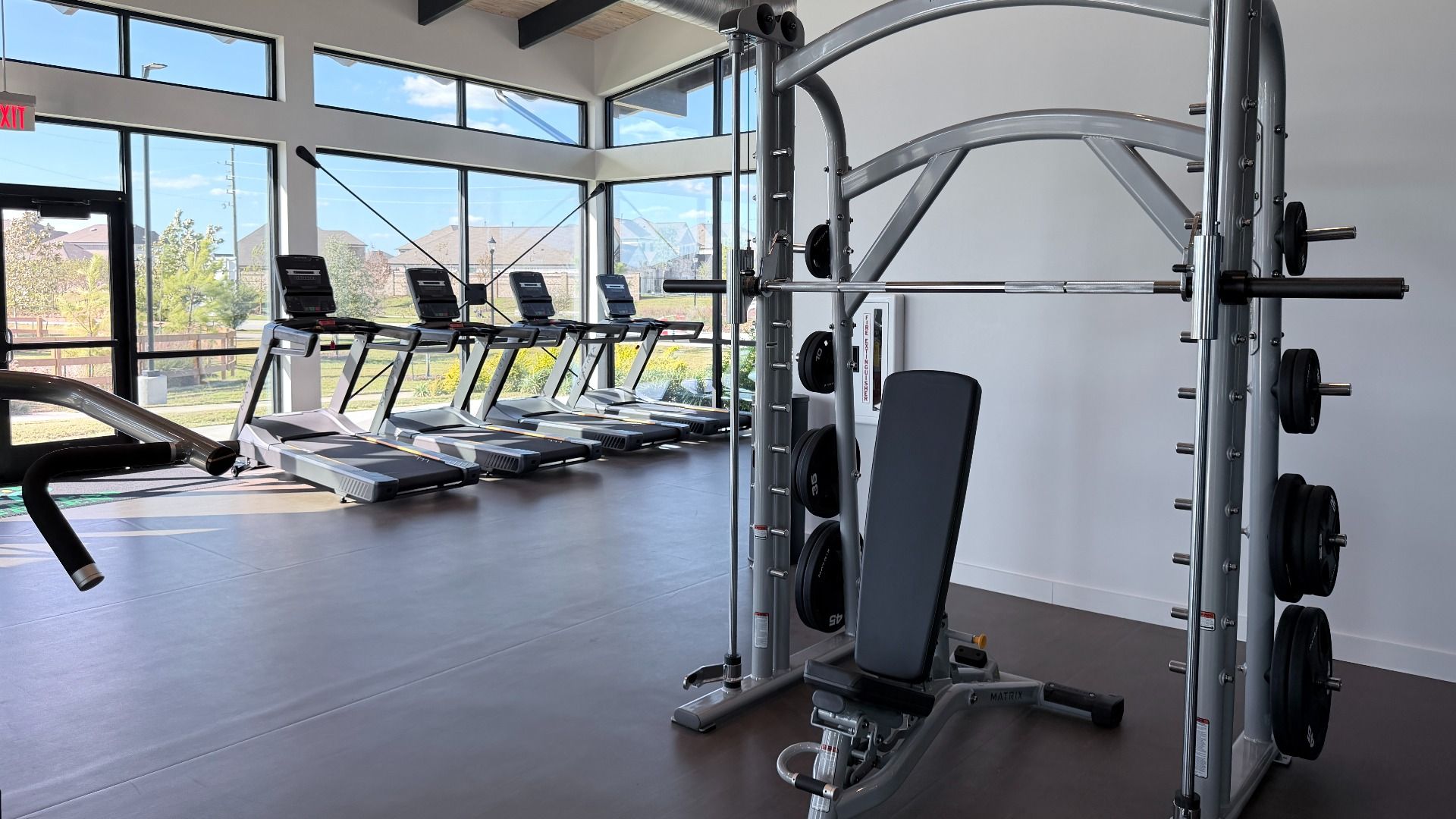 Sun-filled Gym at Cypress Green Amenity Center