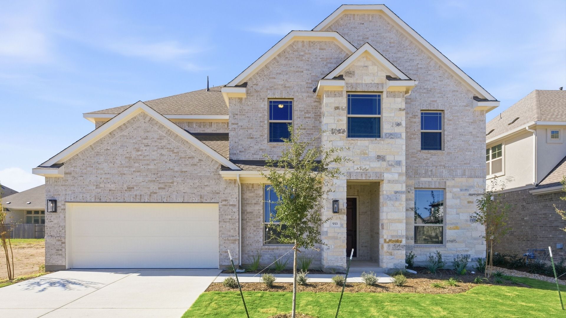Brown - Hawkes Landing: Leander, Texas - DRB Homes