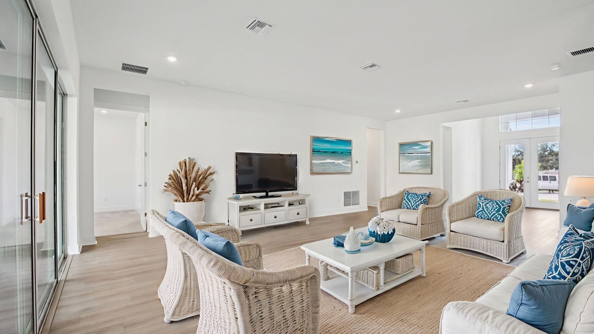 The Virtually Staged Living Room