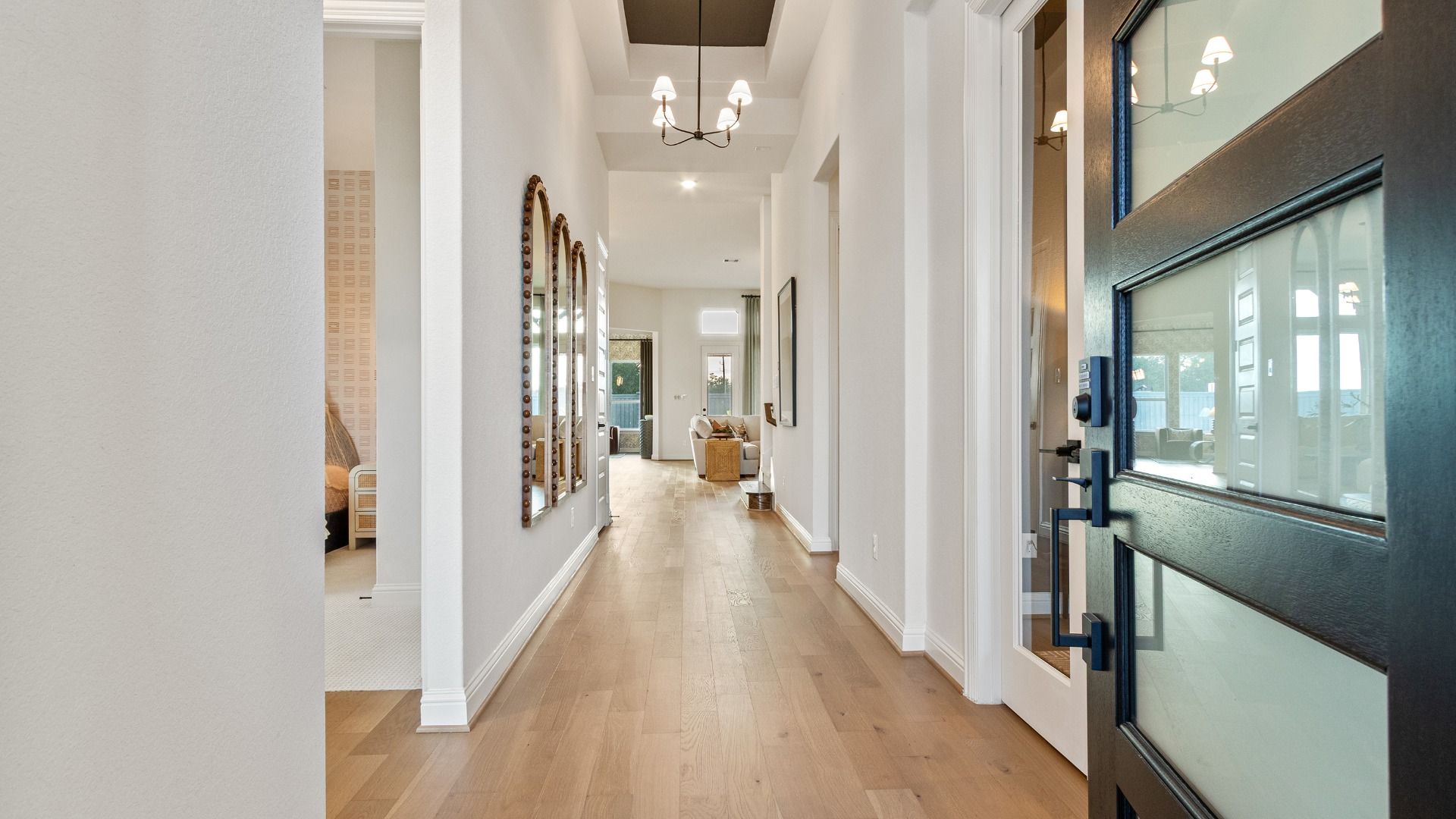 An inviting entryway creates a memorable first impression and flows effortlessly into the heart of the home.