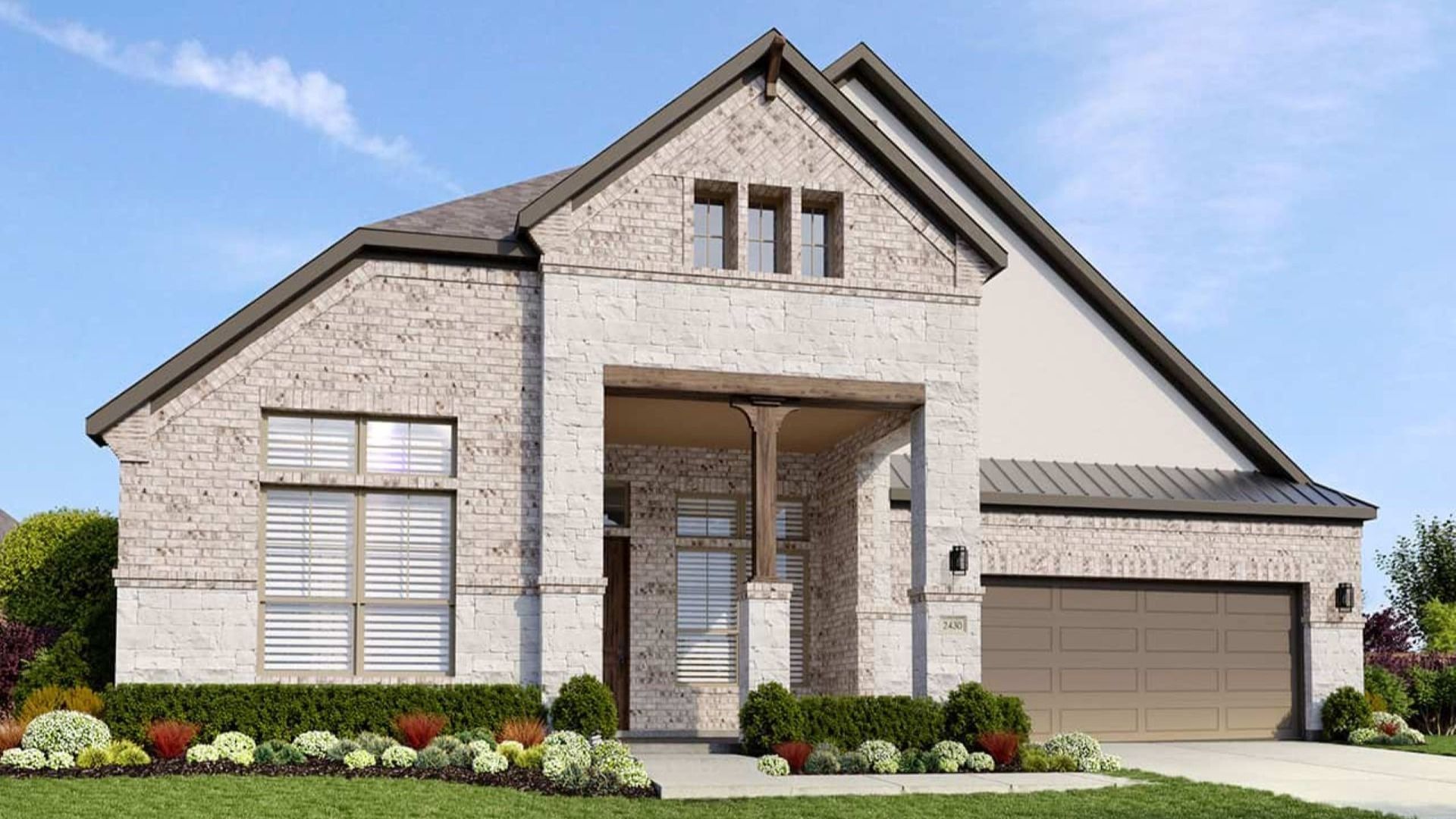 Tulane - Lakeshore Bluffs: Shady Shores, Texas - DRB Homes