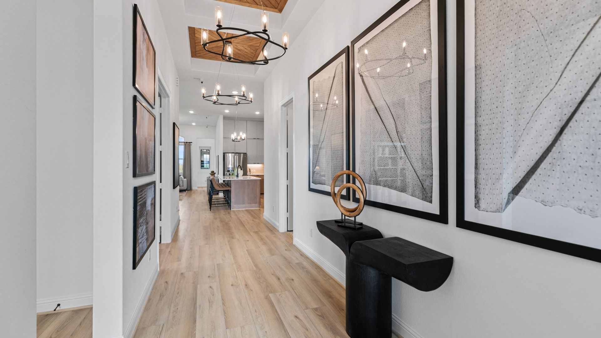 Elegant Front Entryway with High Ceilings in Aldeana By DRB Homes