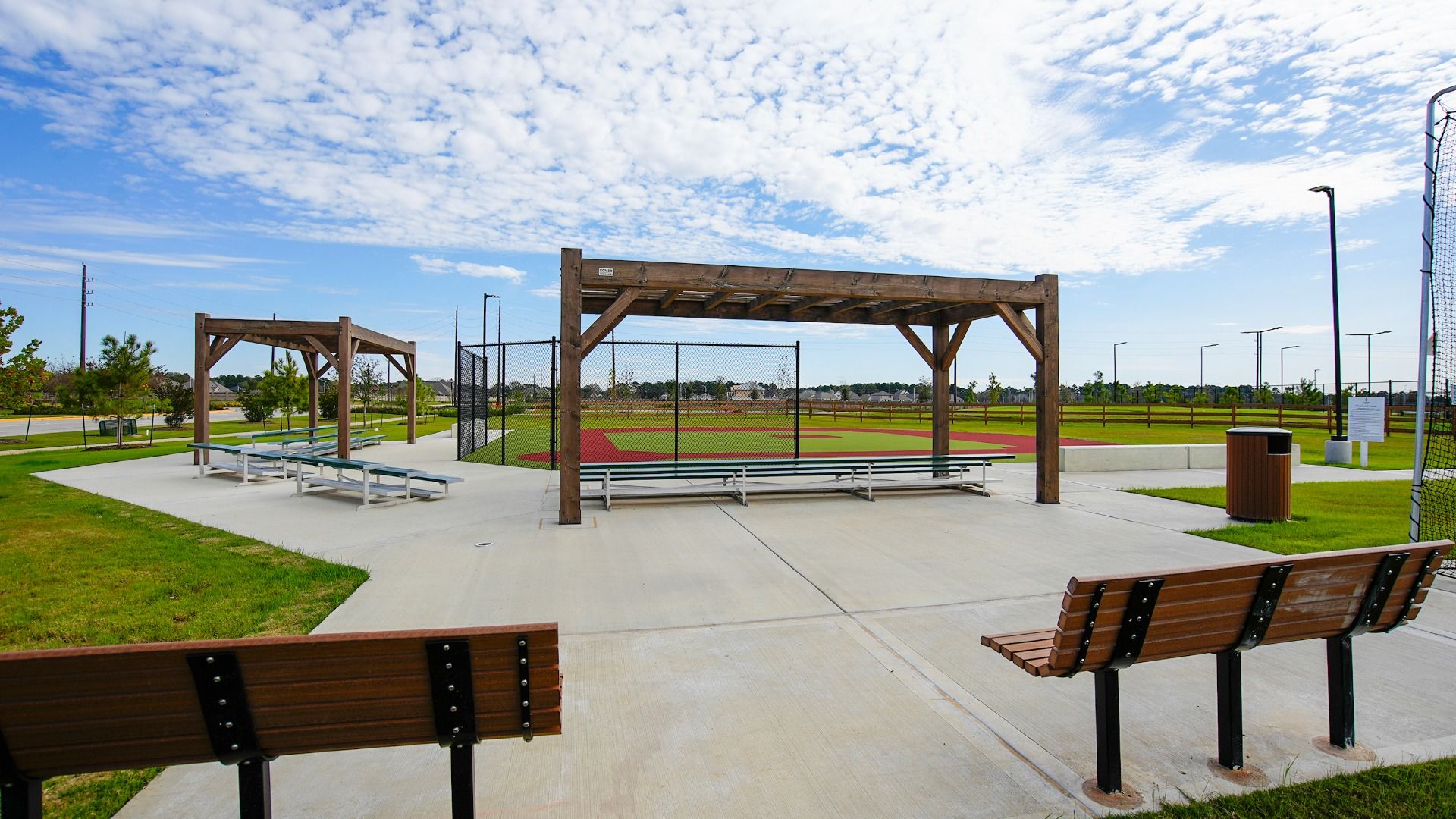 Baseball field at Cypress Green Amenity Center