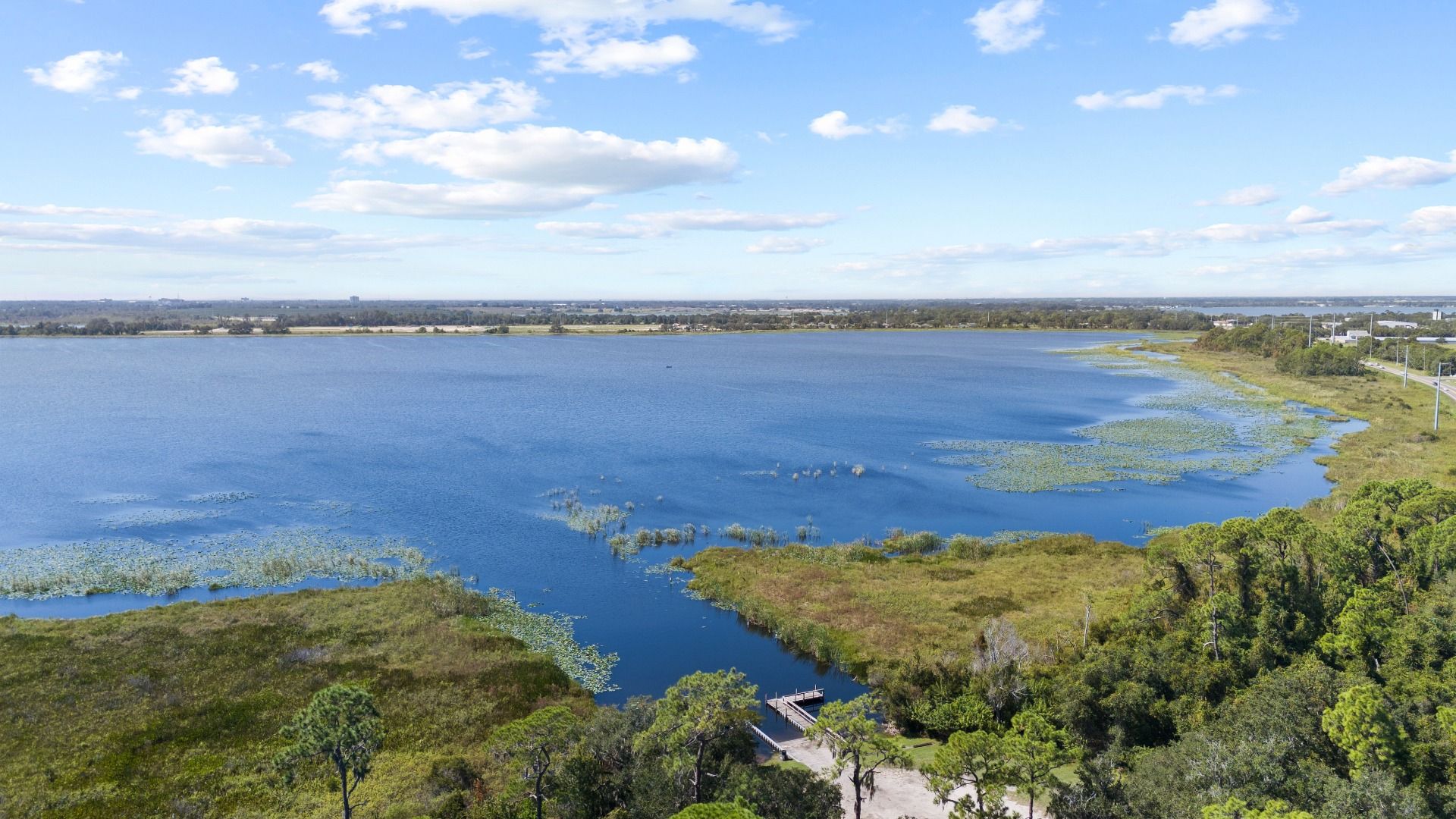 Lake Fannie Boat Ramp in Winter Haven located on the same lake as Willowbrook North by DRB Homes.
