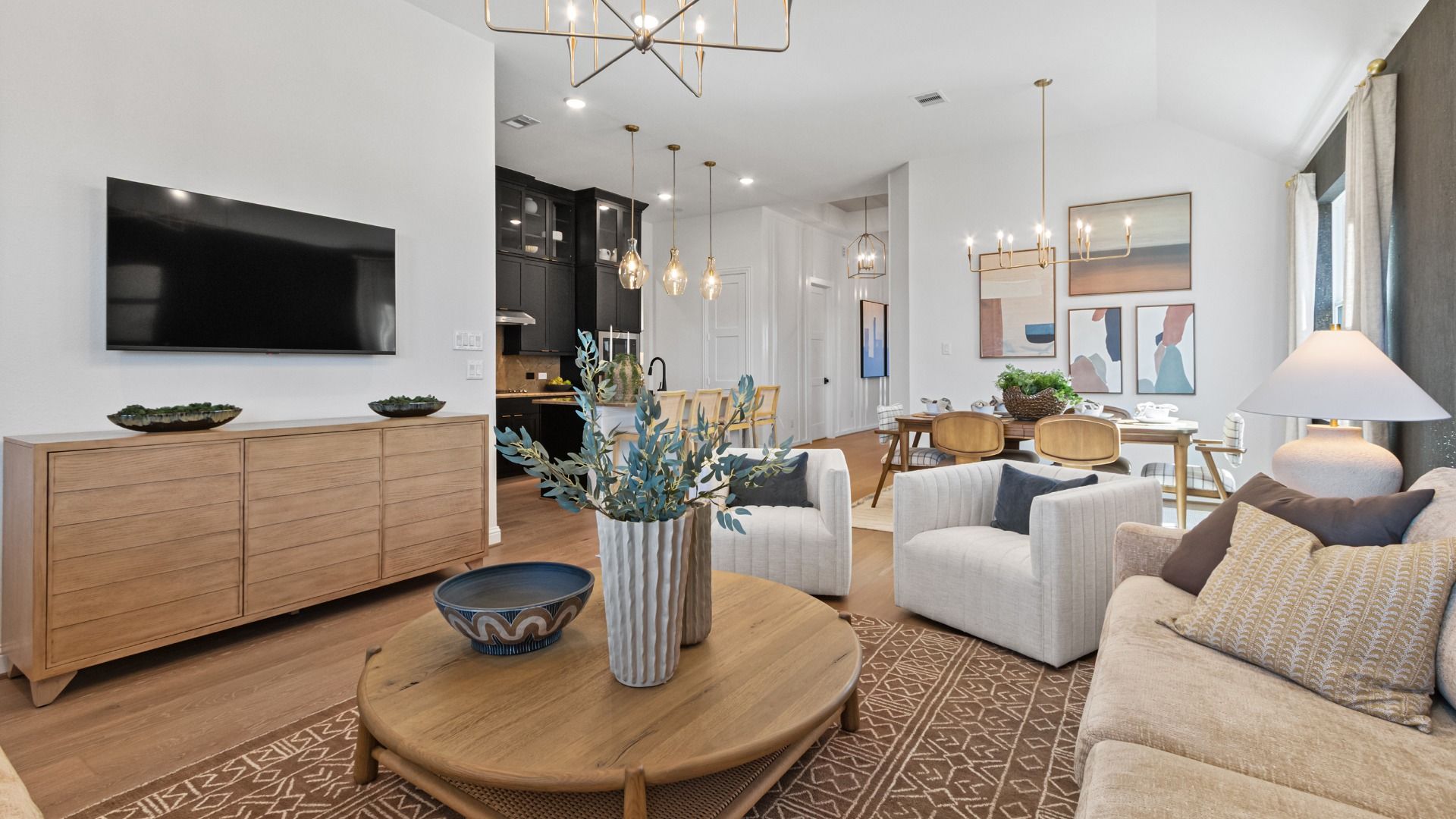 Sleek and spacious, this open-concept design defines modern living at its finest.