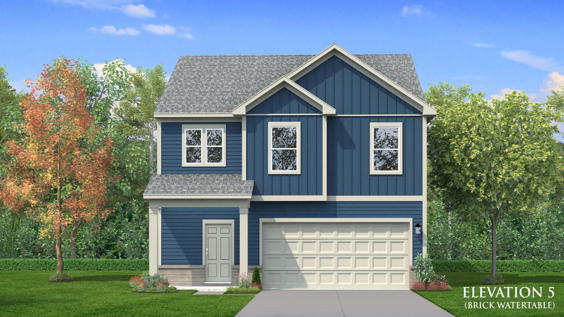 Exterior Elevation Rendering