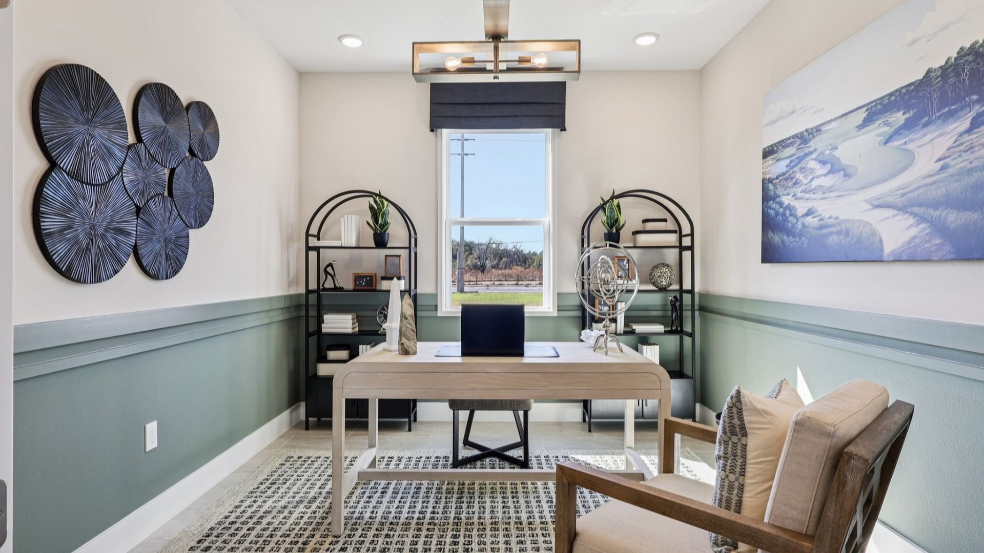 The Mangrove Model Floorplan Office Space by DRB Homes