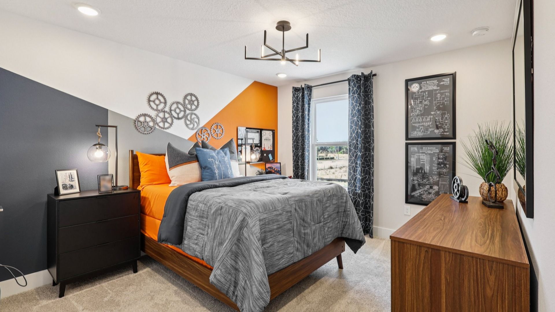 The Mangrove Model Floorplan Secondary Bedroom by DRB Homes