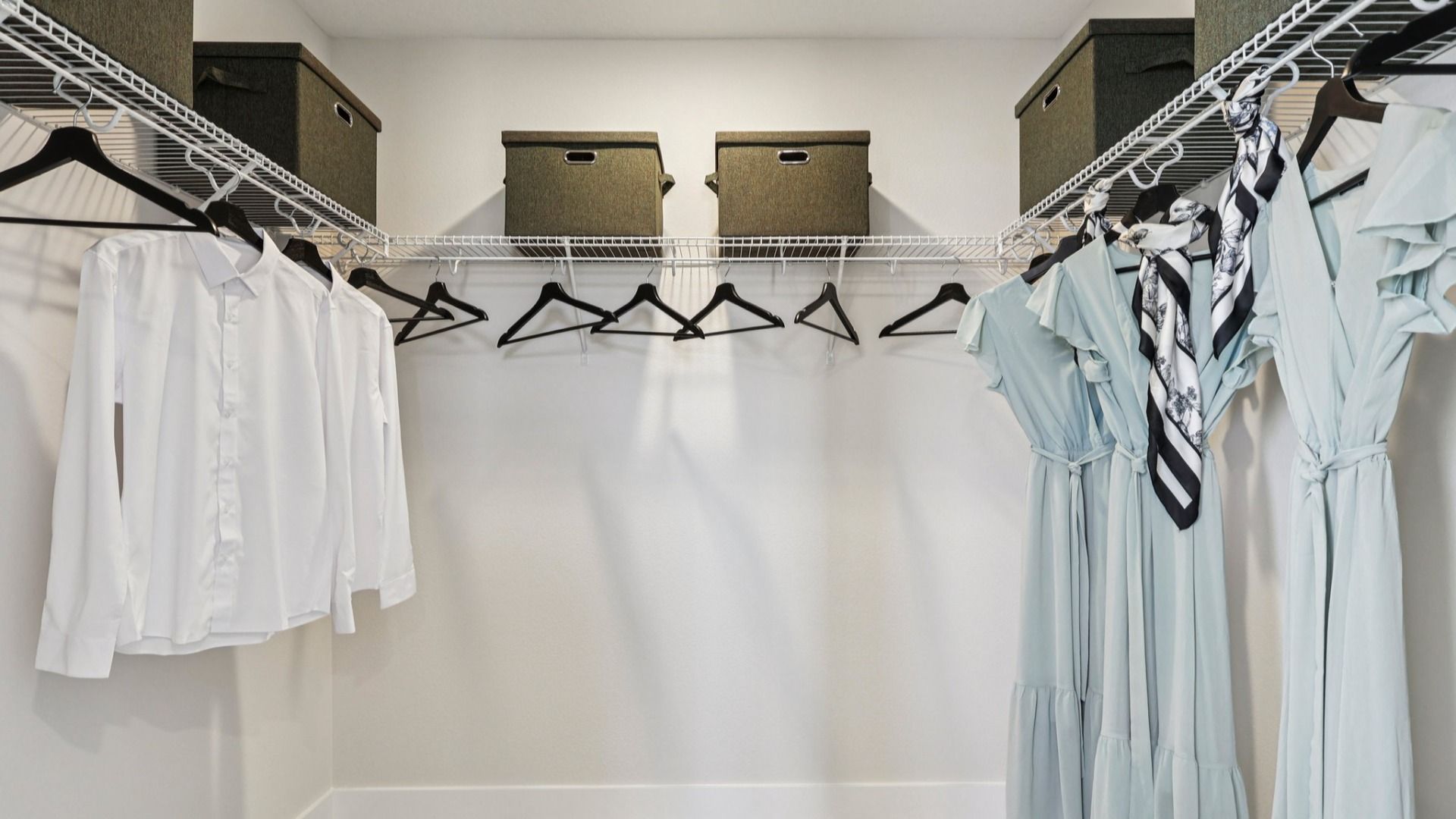The Mangrove Model Floorplan Primary En Suite Walk-in Closet by DRB Homes