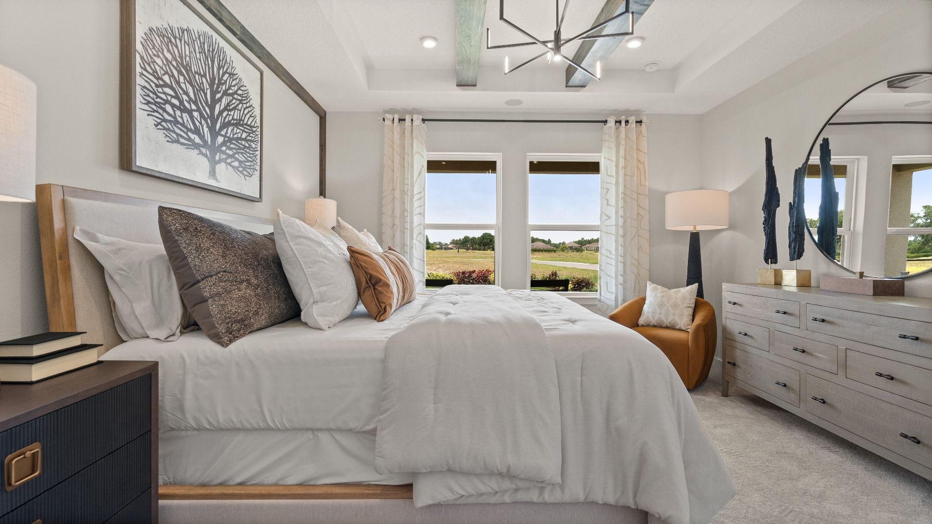 Jupiter Model Home Floor Plan, Features a First Floor Primary Suite by DRB Homes Available in Hamilton Bluff, Haines City, FL