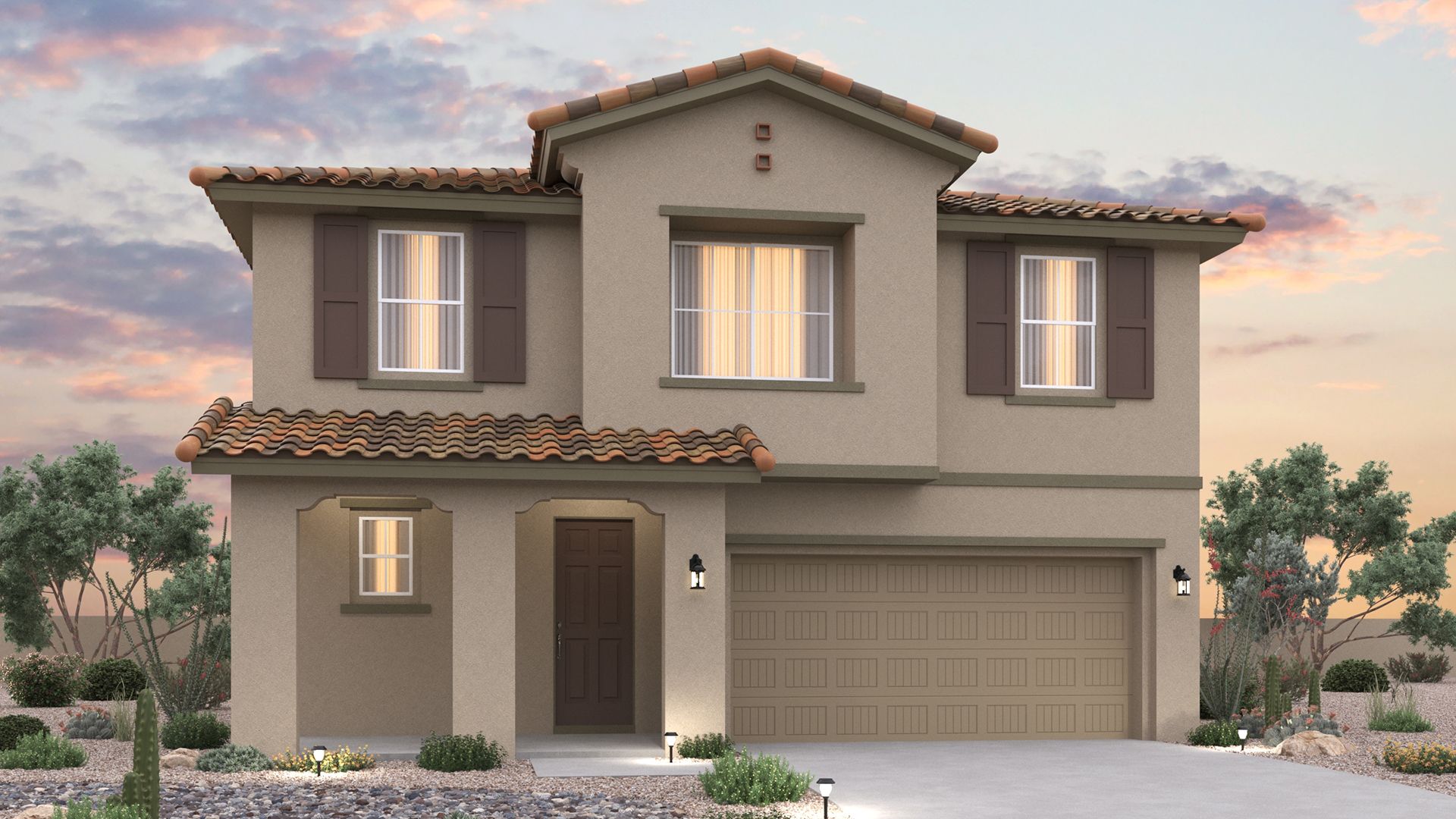Lavender - Saguaro Hills at Vistancia: Peoria, Arizona - DRB Homes