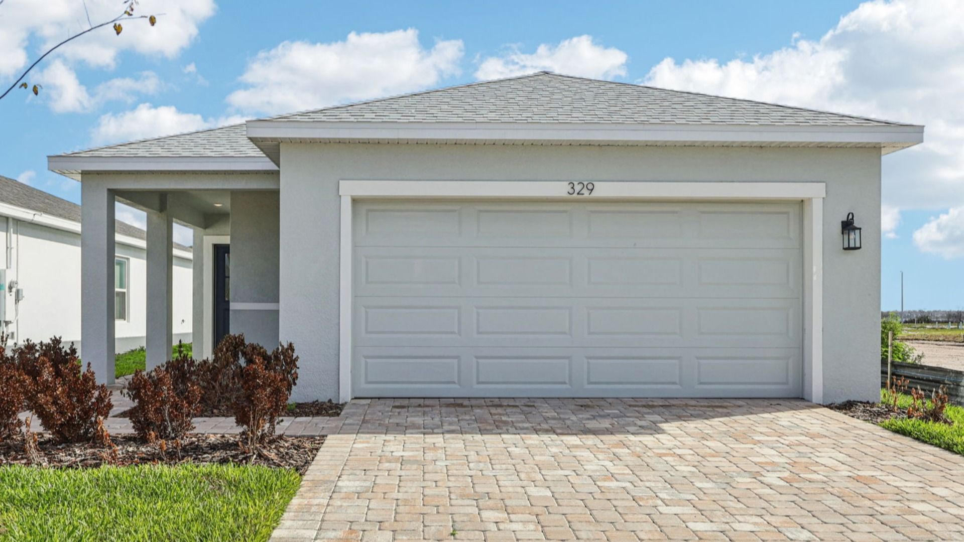 Flagler Coastal Elevation, Single Level Home in Winter Haven, FL by DRB Homes Willowbrook North