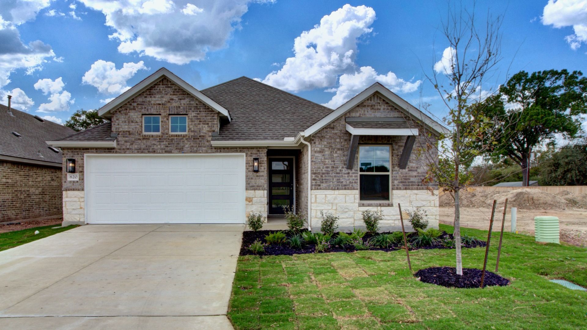 Representative photo. This home is not complete.