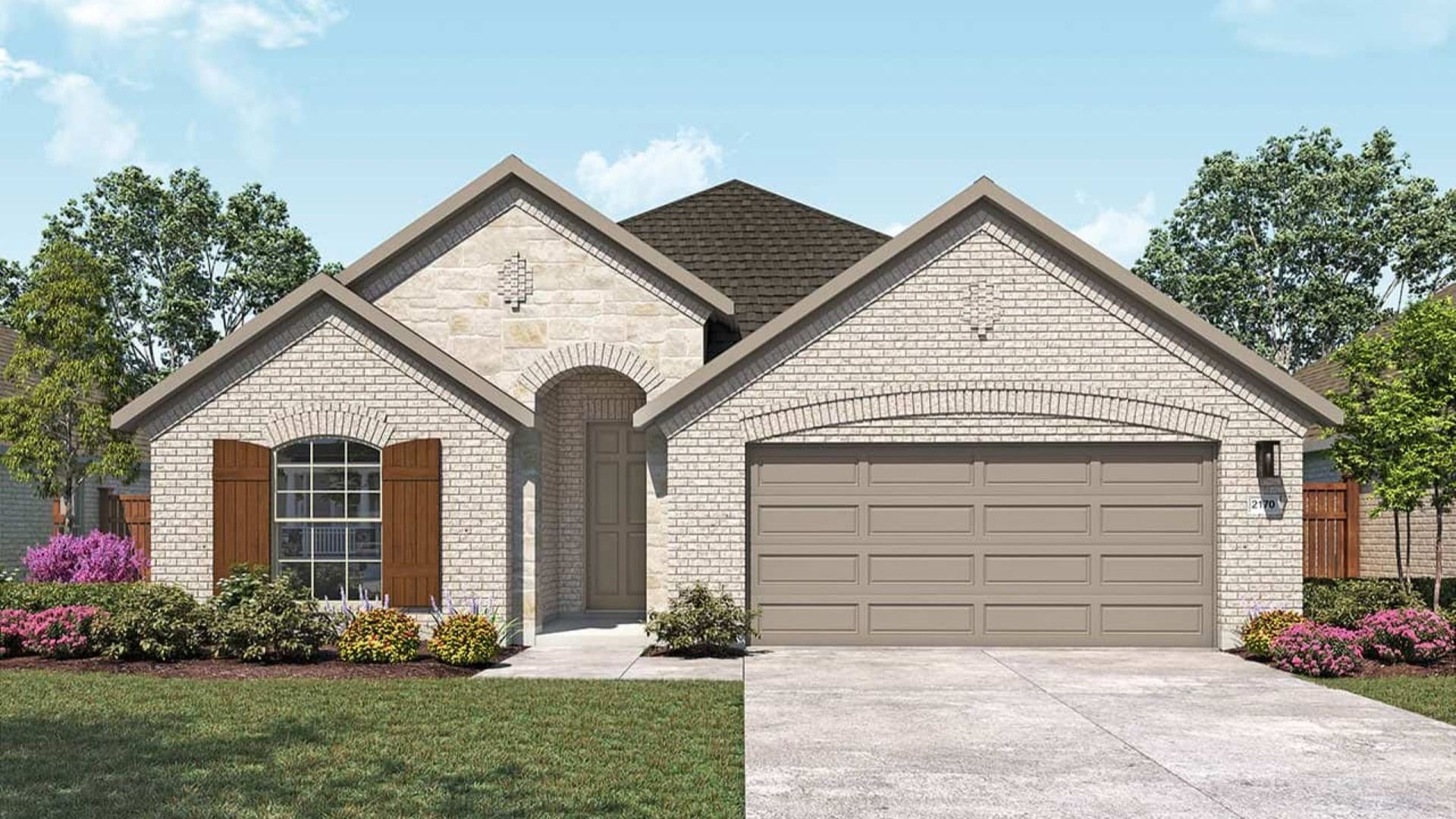 Juniper - Beamer Villas: Friendswood, Texas - DRB Homes