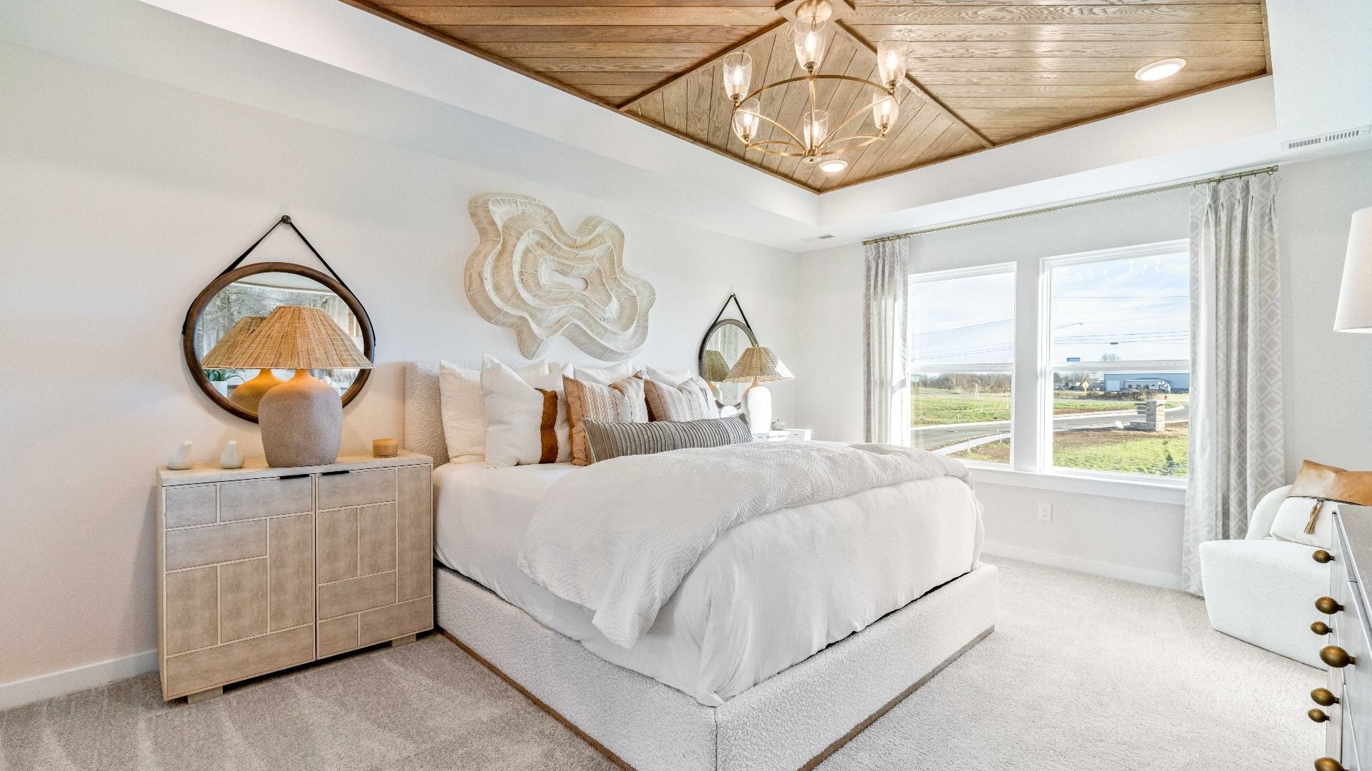 200+ Square Foot Primary Bedrooms with design upgrades