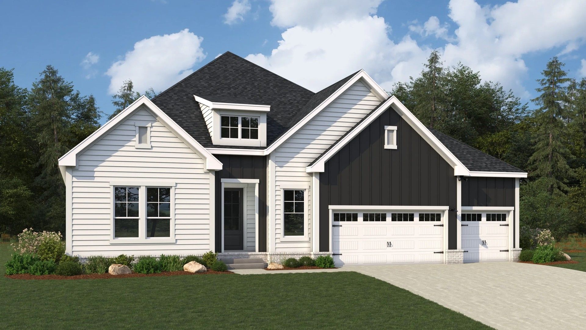 Exterior Elevation Rendering