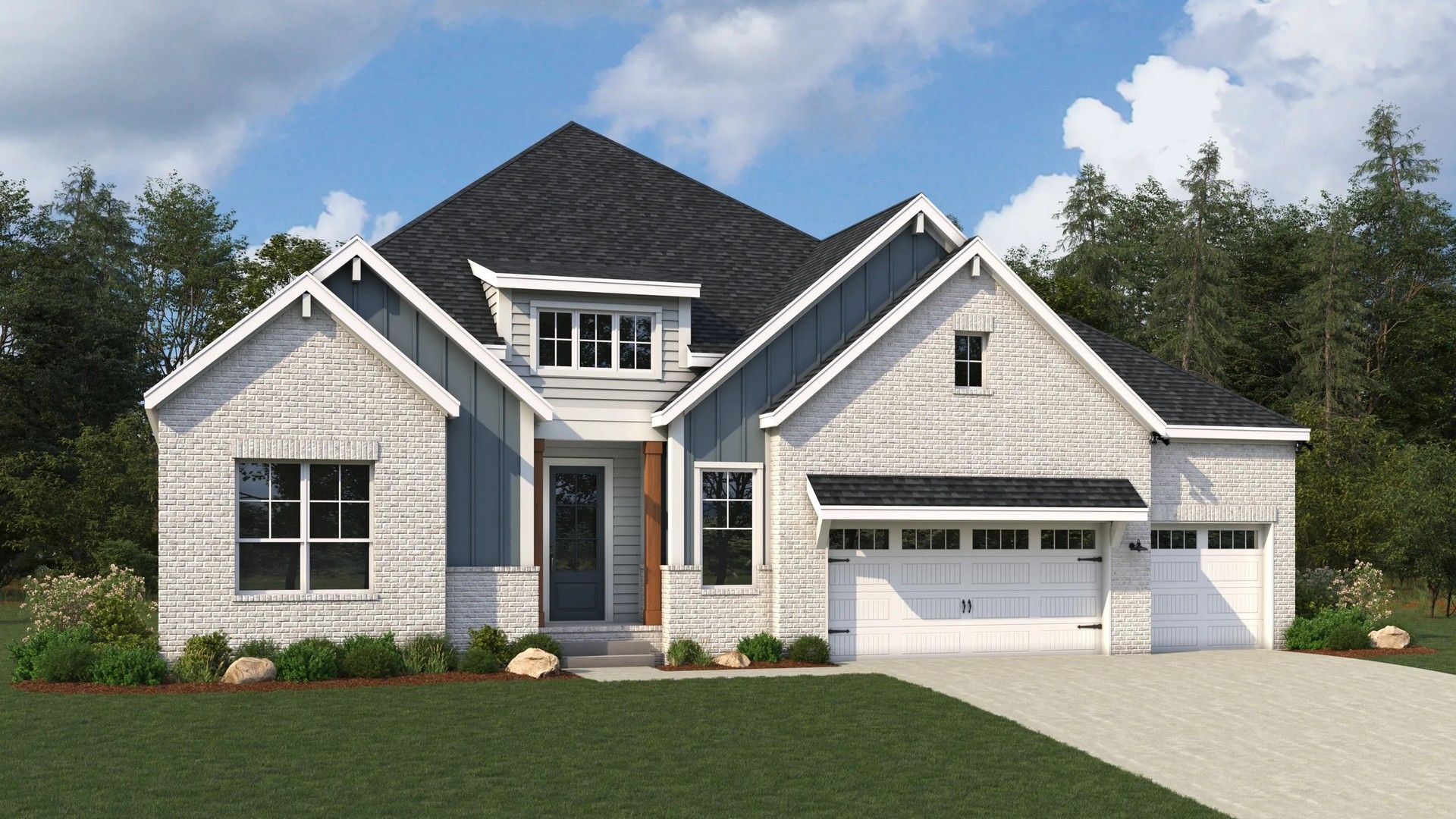 Exterior Elevation Rendering